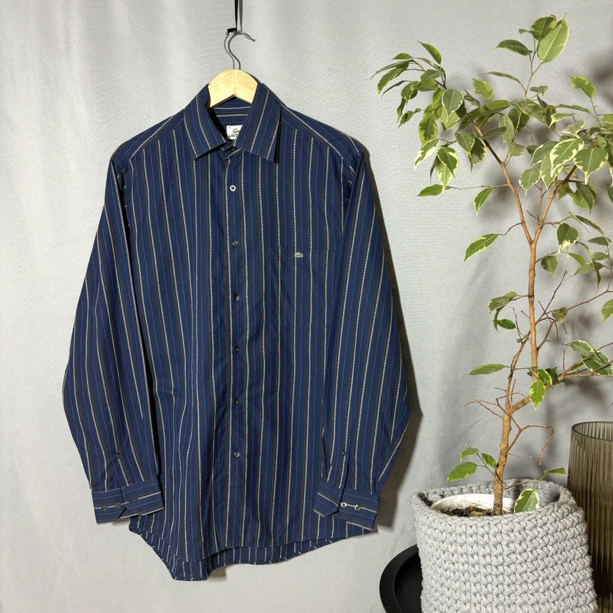 Lacoste Lacoste vintage shirt rare cotton button up Size US S / EU 44-46 / 1 - 1 Thumbnail