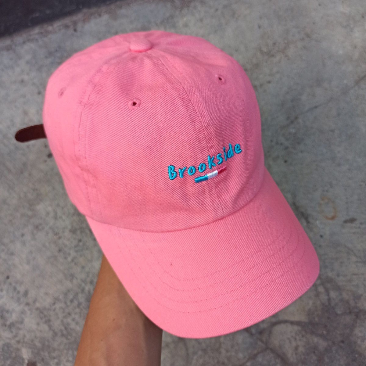 Japanese Brand Brookside and frence flag hat with leather strap Size ONE SIZE - 12 Thumbnail