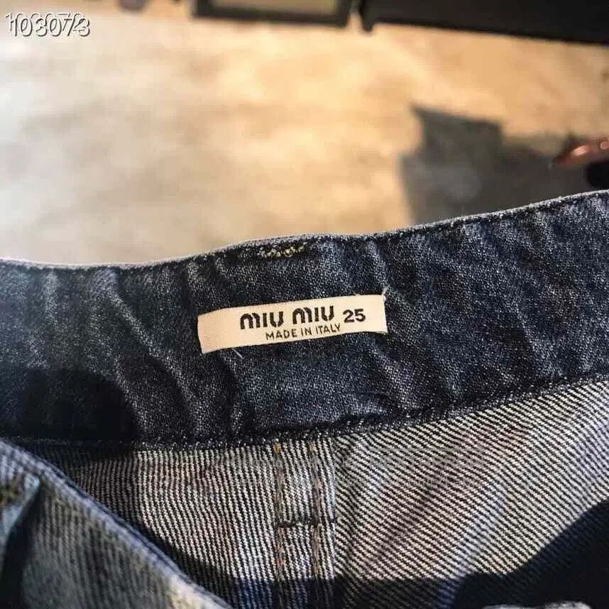 Miu Miu Miu Miu Wide. Size 25" / US 0 / IT 36 - 3 Thumbnail