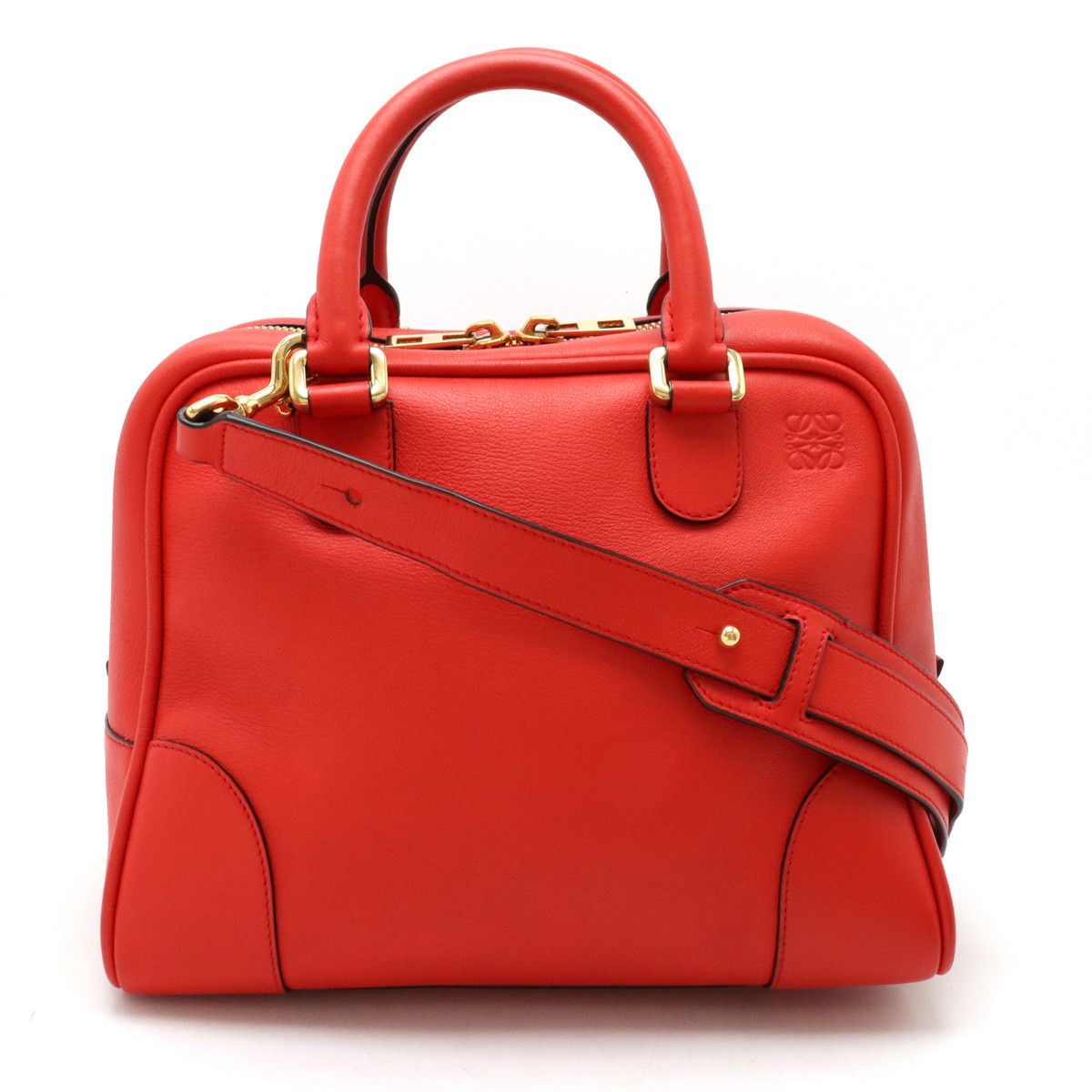 Loewe Loewe Loewe Anagram Amazona 75 Medium Leather Handbag 301.30.L03 Leather Handbag 301.30.L03 in Great Condition Size ONE SIZE - 1 Thumbnail