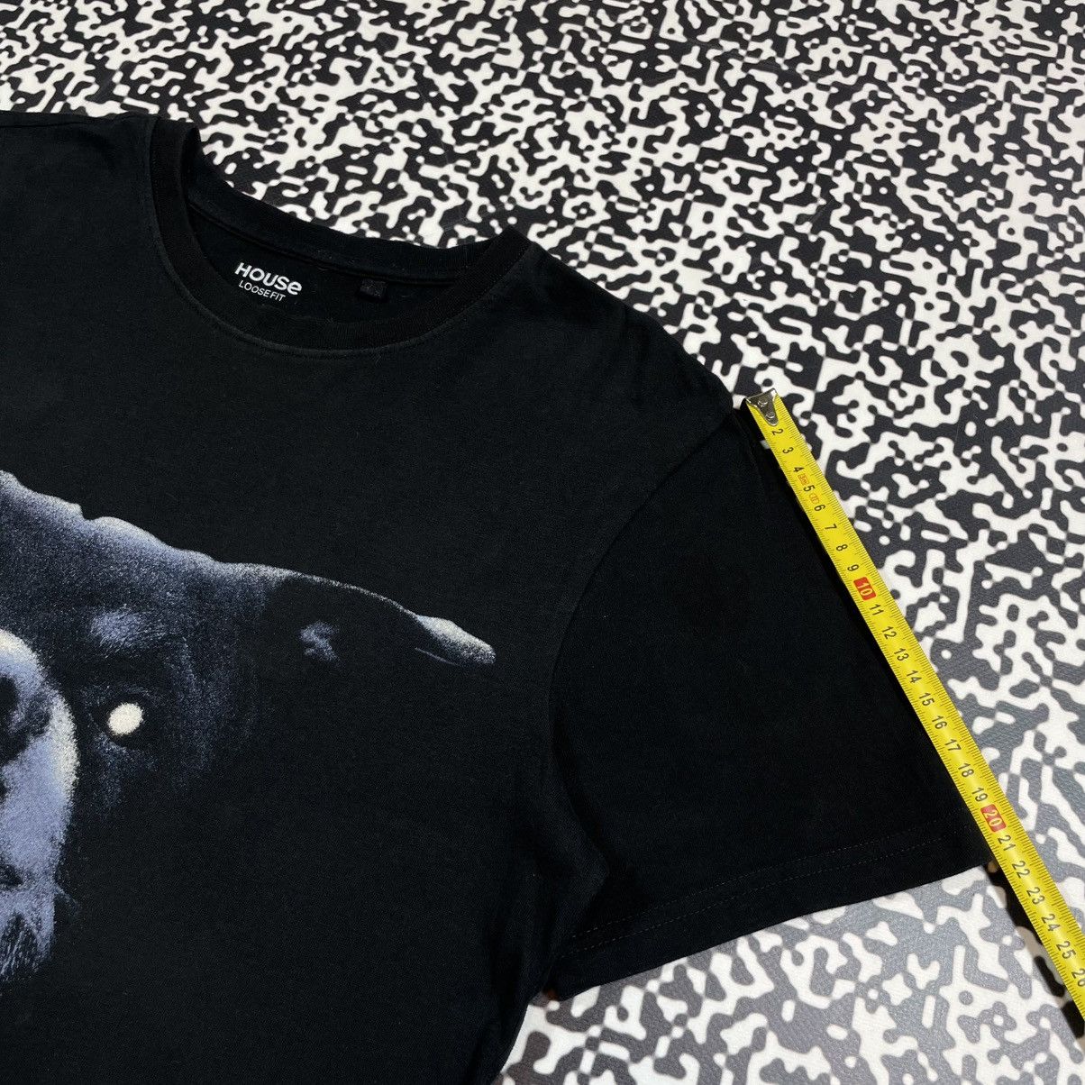 Japanese Brand Vintage Y2K Rottweiler Madness Horror Dog Givenchy Style Tee Size US S / EU 44-46 / 1 - 9 Thumbnail
