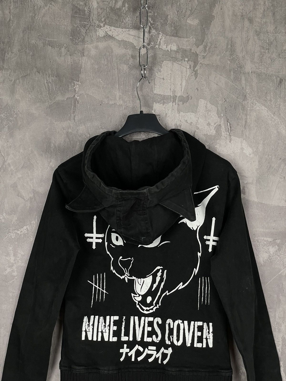 If Six Was Nine × Le Grande Bleu (L.G.B.) × Vintage Vintage Hysteric Glamour Style Japanese Y2K Zip Hoodie Size S / US 4 / IT 40 - 9 Thumbnail