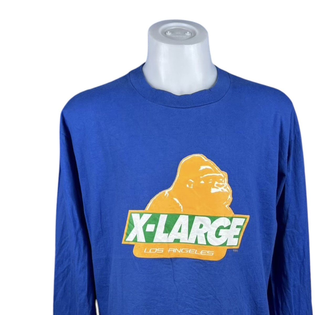 X-LARGE clothing brand gorilla Vintage 90s Longsleeve TShirt