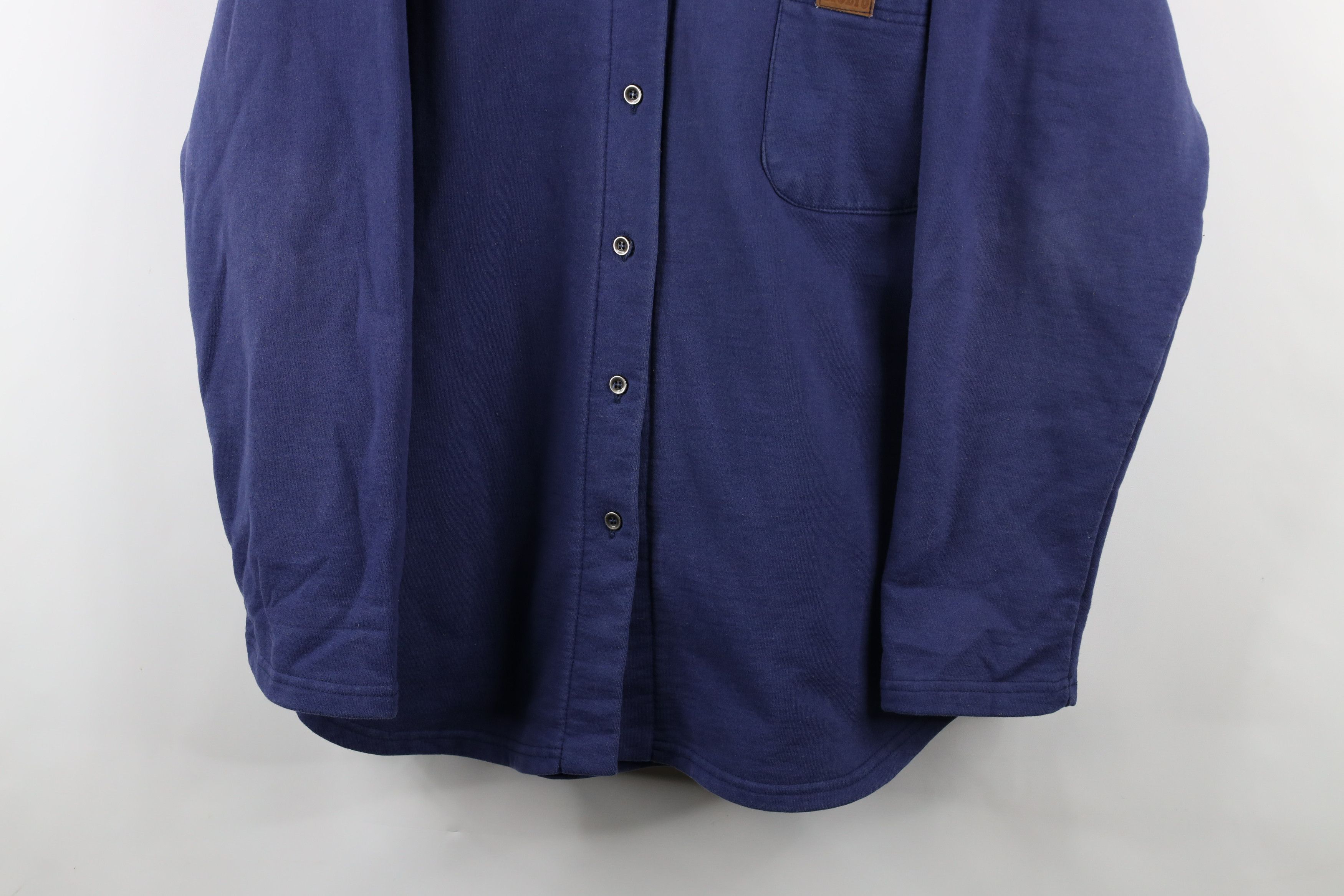 Vintage Vintage 90s Streetwear Heavy Button Shirt Jacket Jac Shirt Size L / US 10 / IT 46 - 3 Thumbnail
