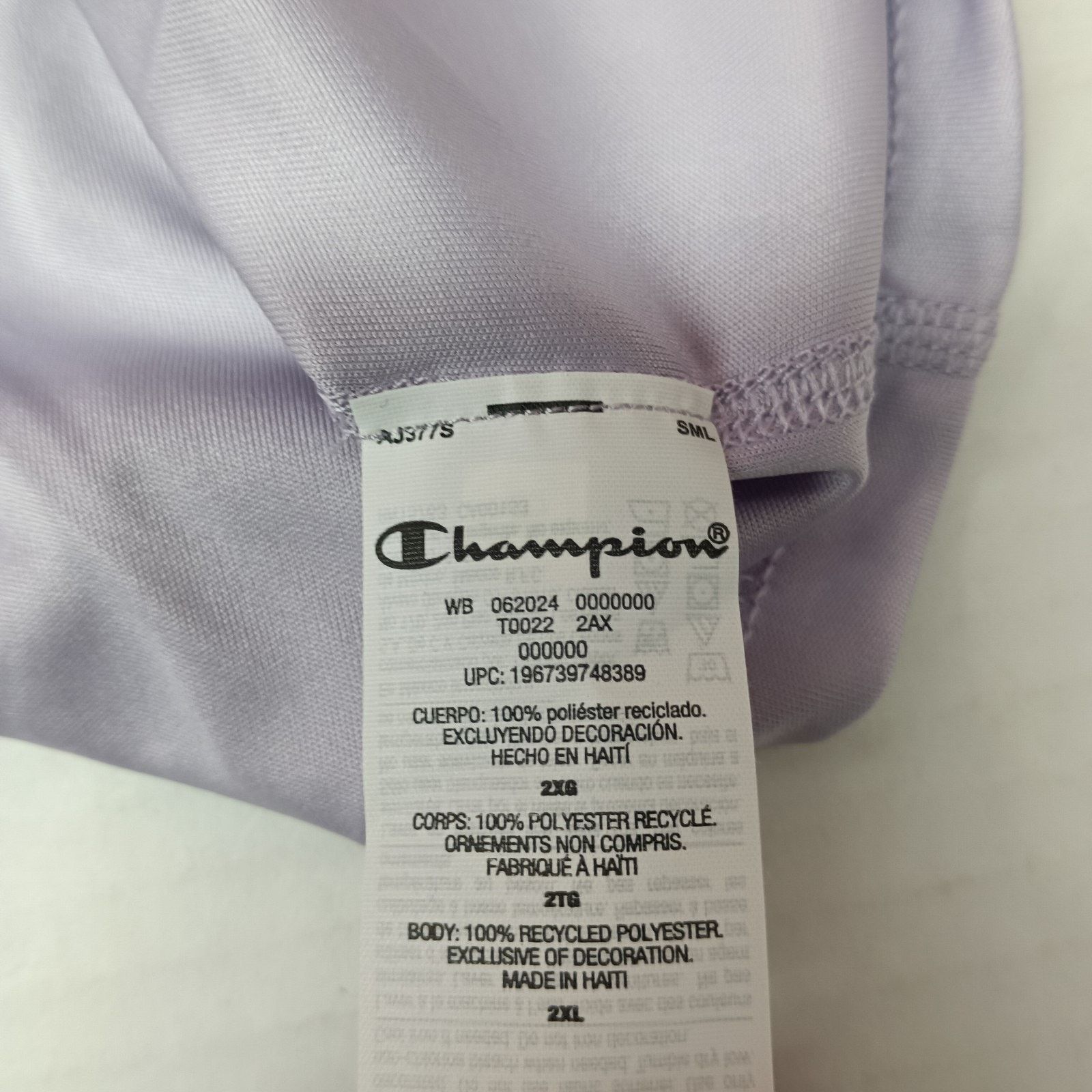 Champion Champion Men's Double Dry Anti-Odor T-Shirt Size XL Purple Size US XL / EU 56 / 4 - 7 Thumbnail