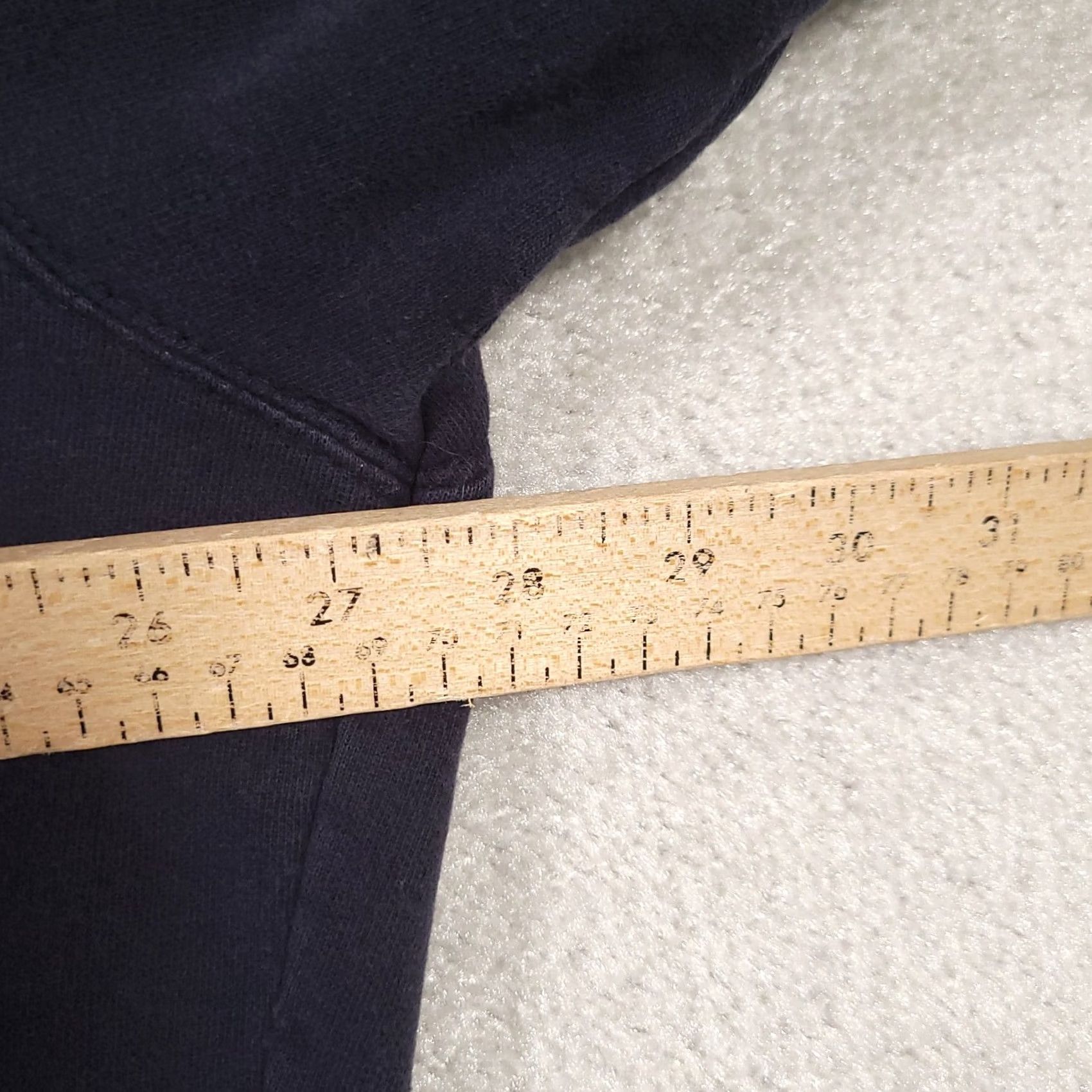 Aeropostale VINTAGE Aeropostale Hoodie Mens XL Navy Blue Sweatshirt Pullover Pockets Logo Cotton Blend Long Sleeve Drawstring Modern Y2K Style Gear Boys? Size US XL / EU 56 / 4 - 4 Thumbnail