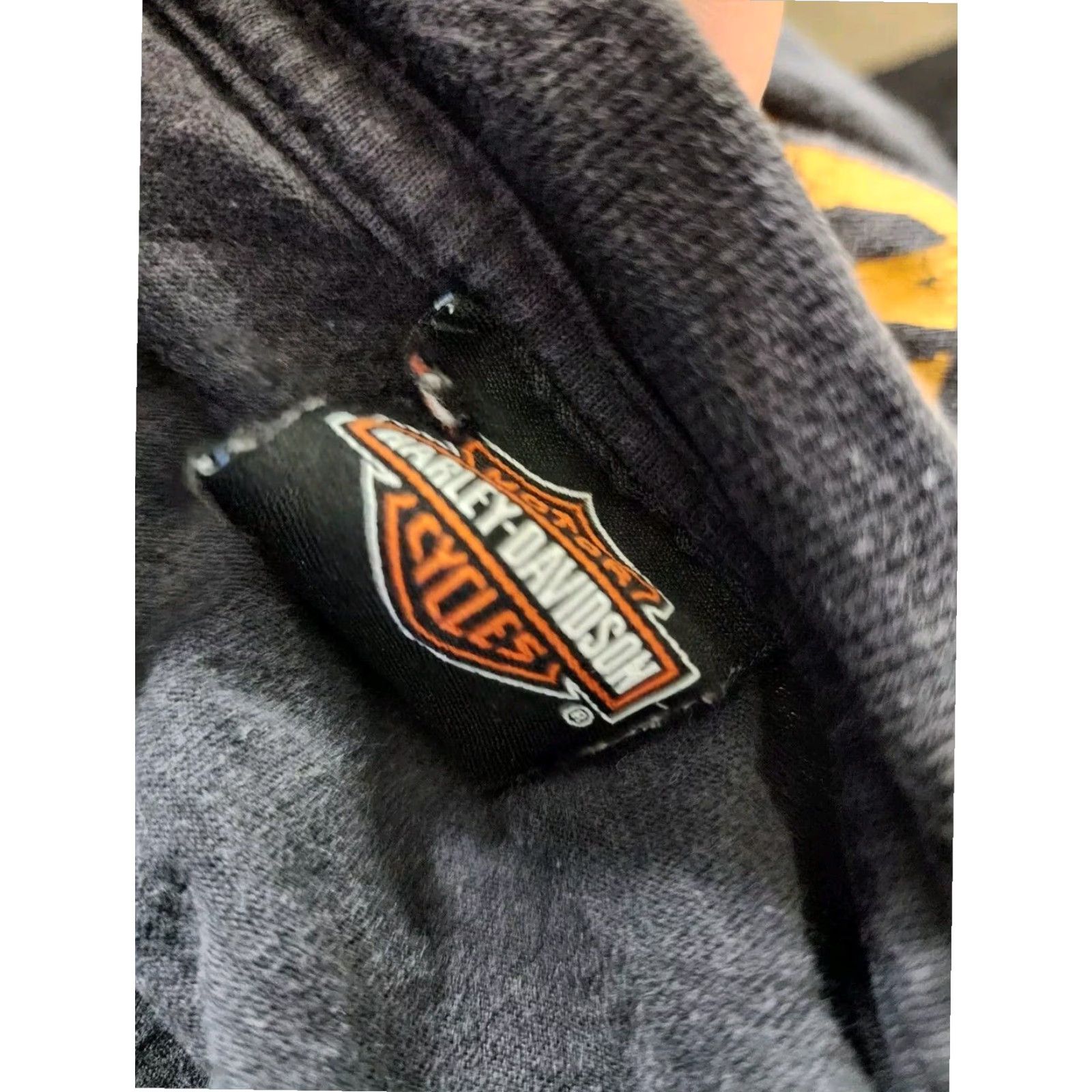 Harley Davidson Harley-Davidson Graphic Print T Shirt Adult XL Black Double Sided Motorcycle Biker Mens Size US XL / EU 56 / 4 - 5 Thumbnail