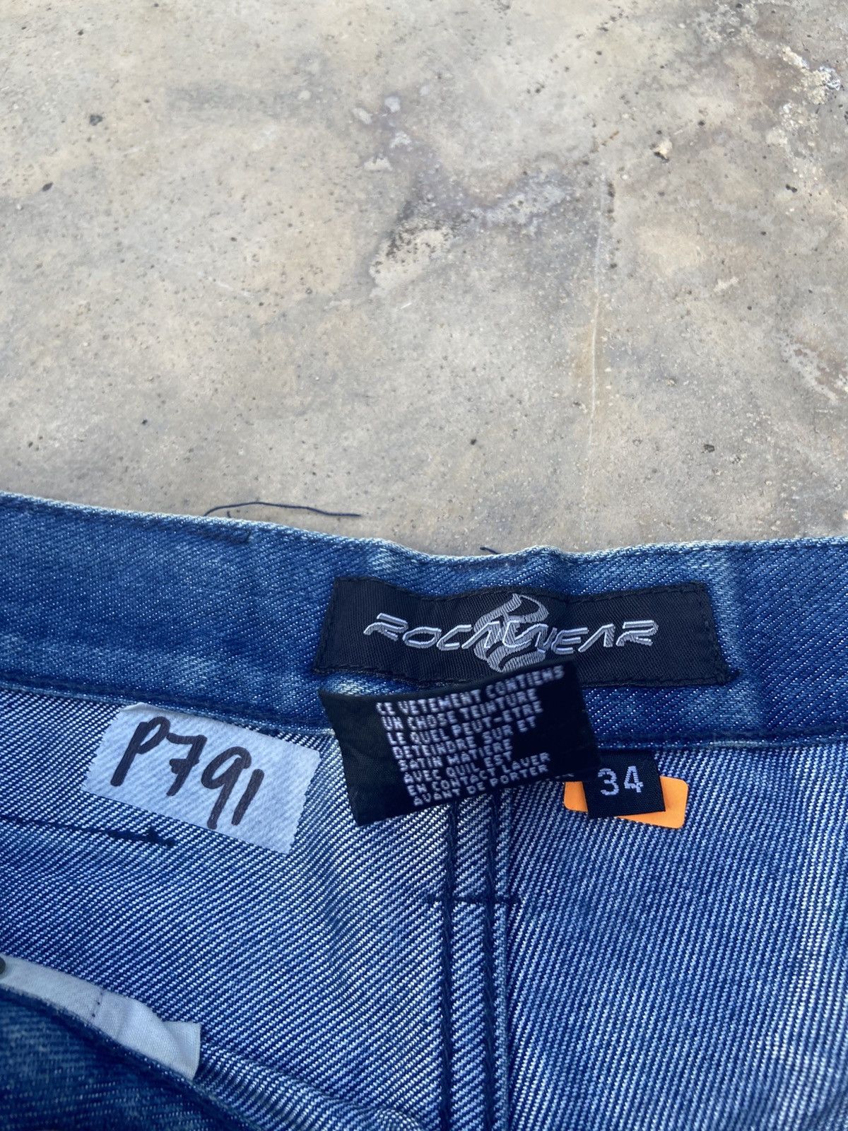 Rocawear RocaWear Baggy StyleDenim Pant Size US 33 - 9 Thumbnail