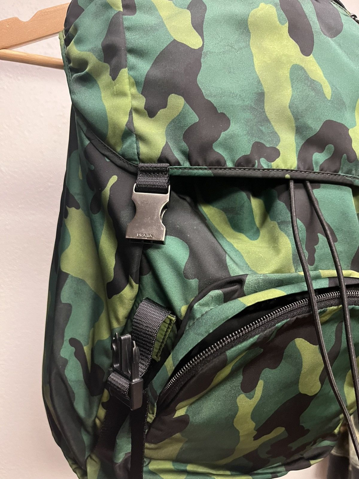 Prada Prada Tessuto Camo Nylon Bag Size ONE SIZE - 4 Thumbnail