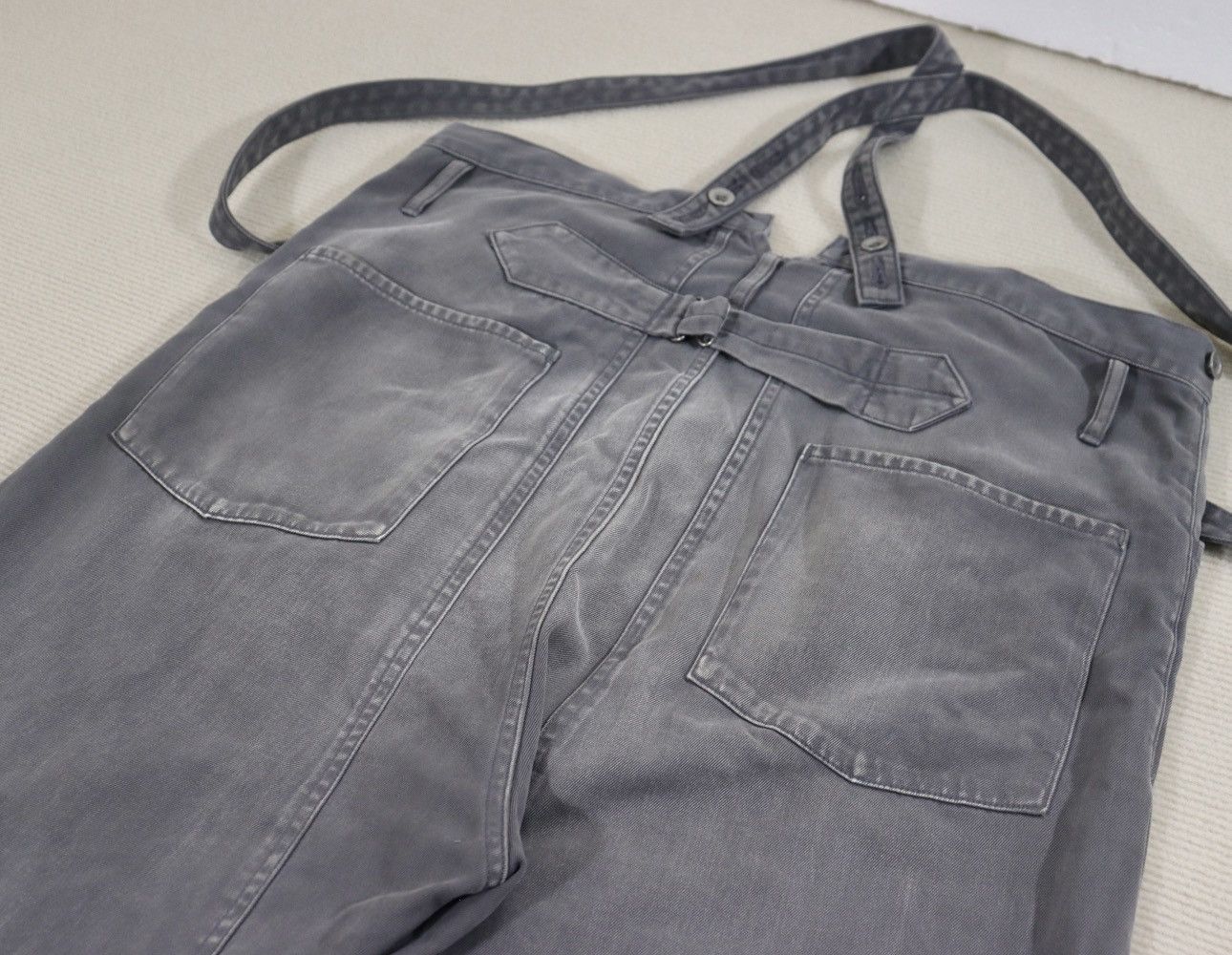 【最終値下げ】visvim KAFKA BRACES PANTS /black1 最終値下げ】visvim KAFKA BRACES PANTS /black1 - パンツ