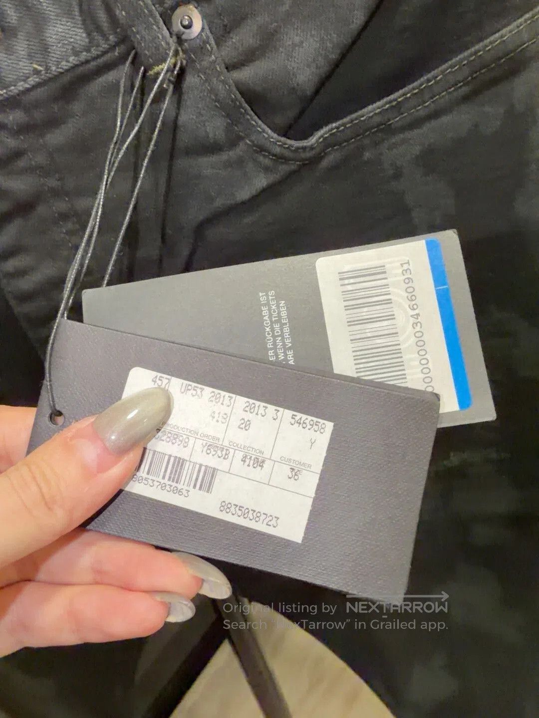 Saint Laurent Paris Saint Laurent Black Denim Pants Size 36. Size US 36 / EU 52 - 3 Thumbnail