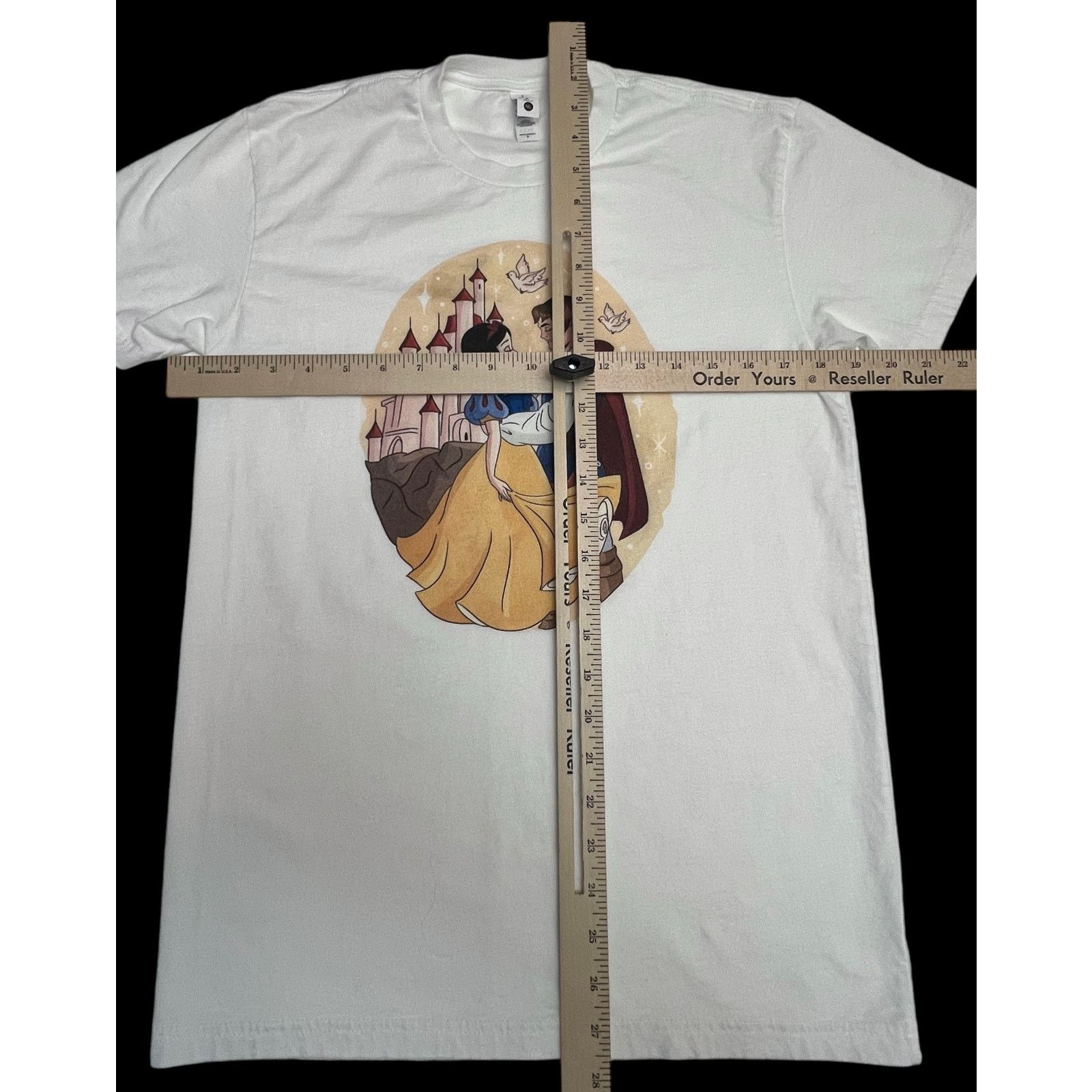 Next Level Apparel Snow White & Prince - Disney Princess Women’s T-Shirt Medium Size M / US 6-8 / IT 42-44 - 8 Thumbnail