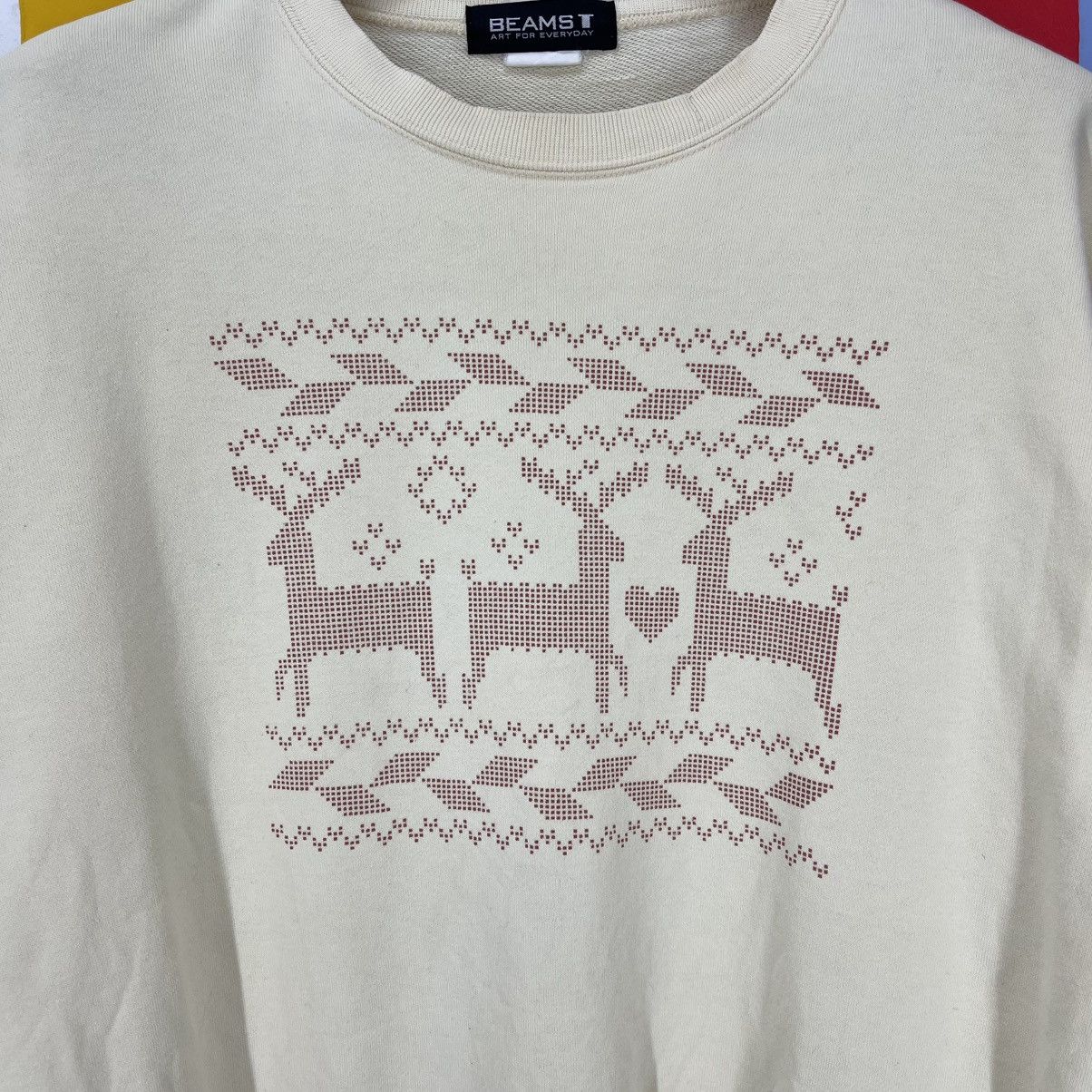 Beams Japan HYENA7.COM by BEAMS T Crew Neck Sweatshirt #2047/14 Size US M / EU 48-50 / 2 - 2 Thumbnail