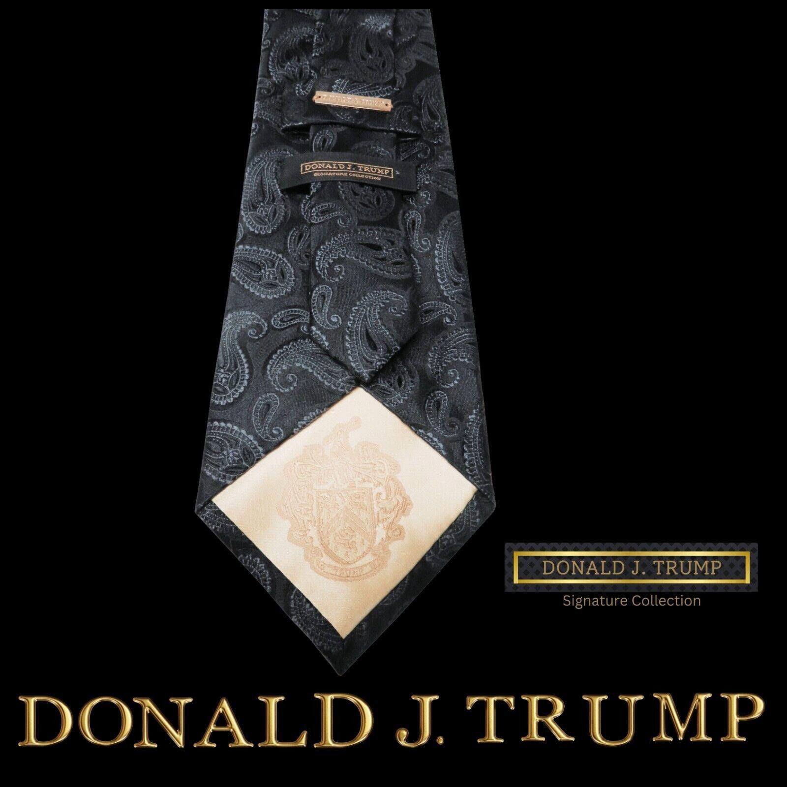 Designer Donald J. Trump Signature Collection Paisley NEW w/ Gift Box Size ONE SIZE - 3 Thumbnail
