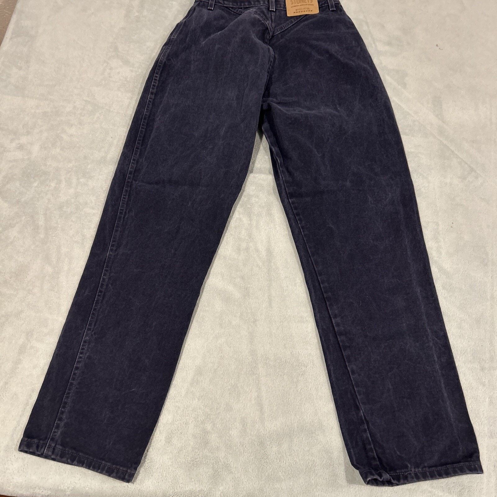 Levi's 90s USA Made Straight Leg Bare Back Jeans Womens 27x31 Size 27" / US 4 / IT 40 - 2 Thumbnail