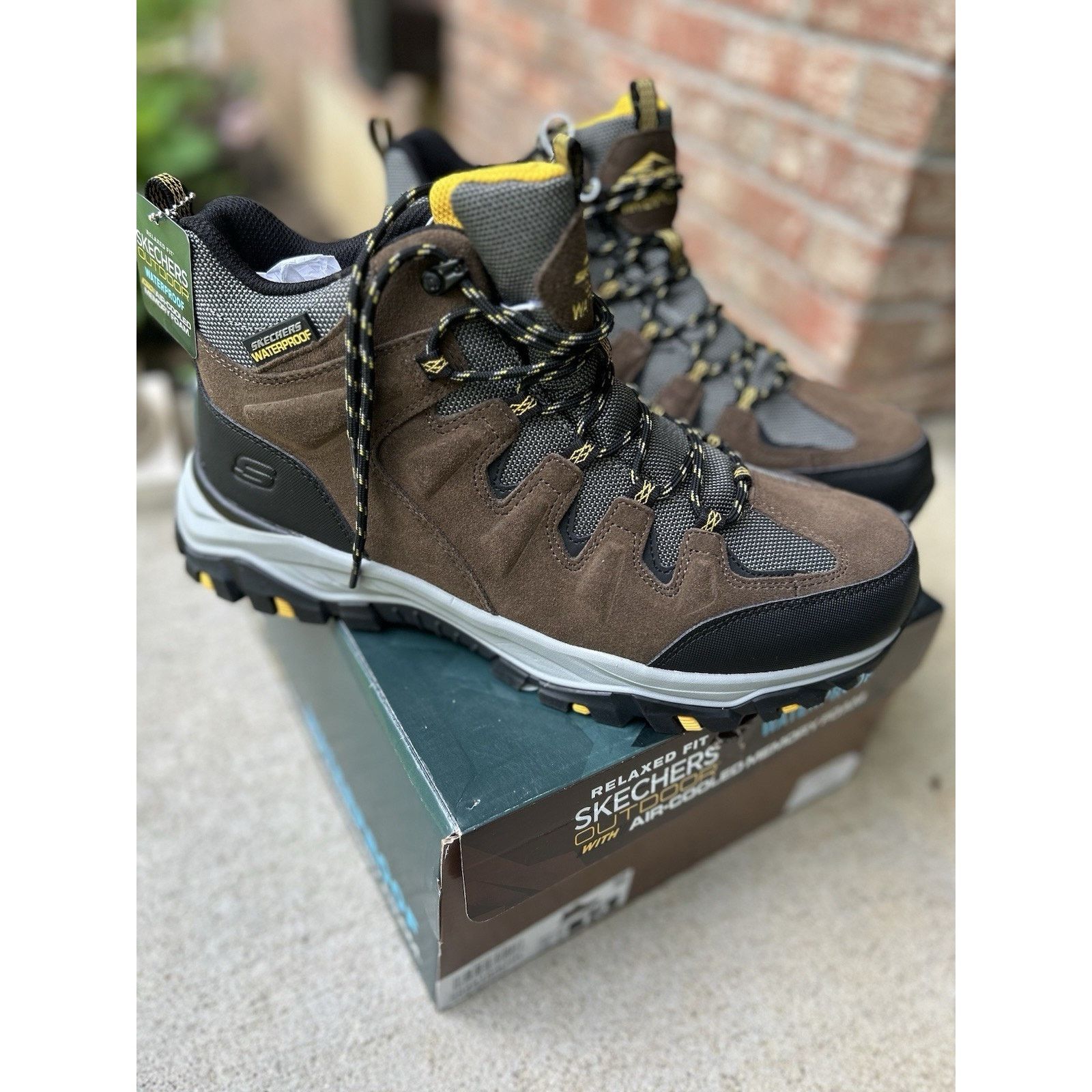 SKECHERS Skechers Rickter Branson Hiking Boots Men’s 13 Waterproof Size US 13 / EU 46 - 1 Thumbnail