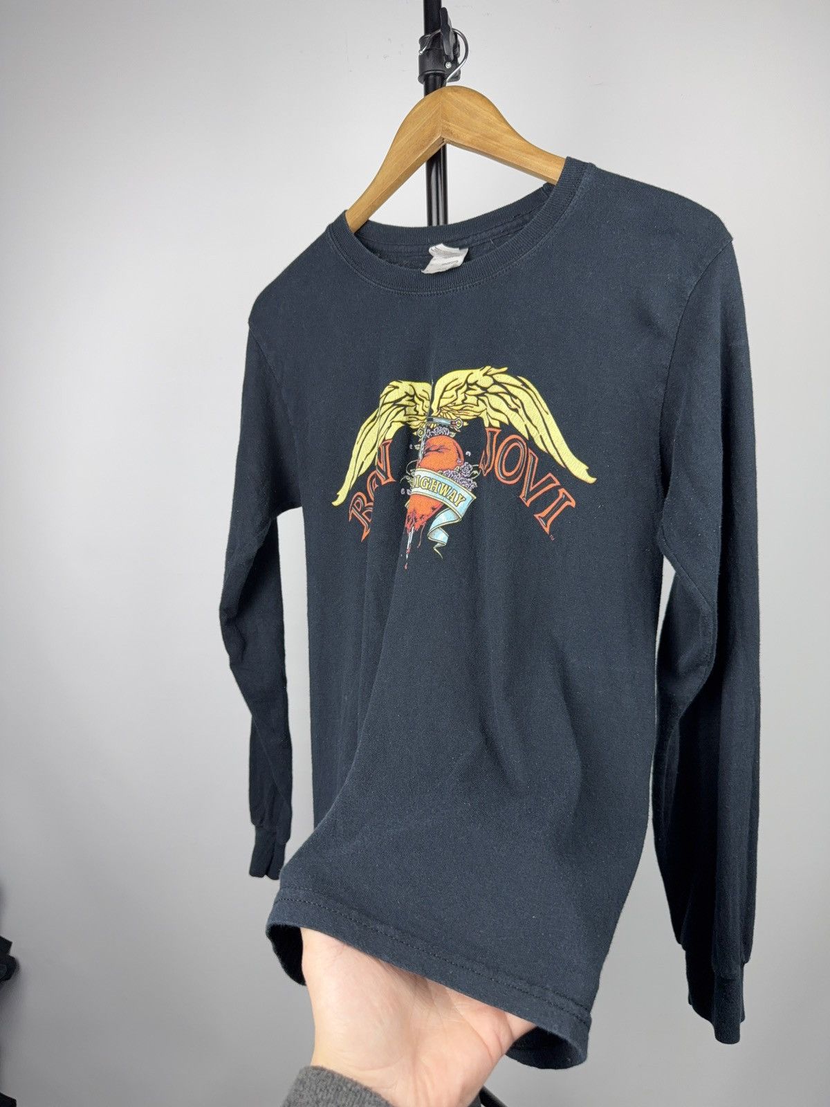 Bon Jovi Vintage 00s Bon Jovi Lost Highway Tour 2008 Long Sleeve S Size US S / EU 44-46 / 1 - 9 Thumbnail