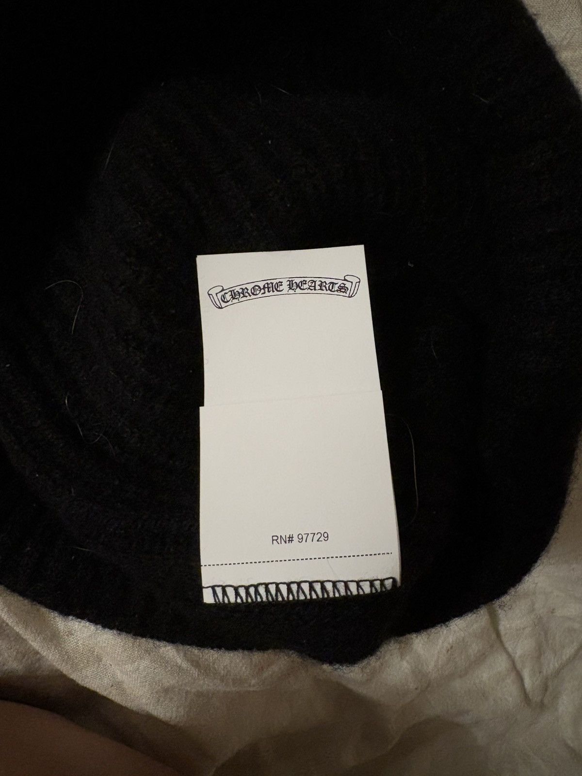 Chrome Hearts Chrome Hearts Big daddy beanie Black NYC exclusive Size ONE SIZE - 3 Thumbnail