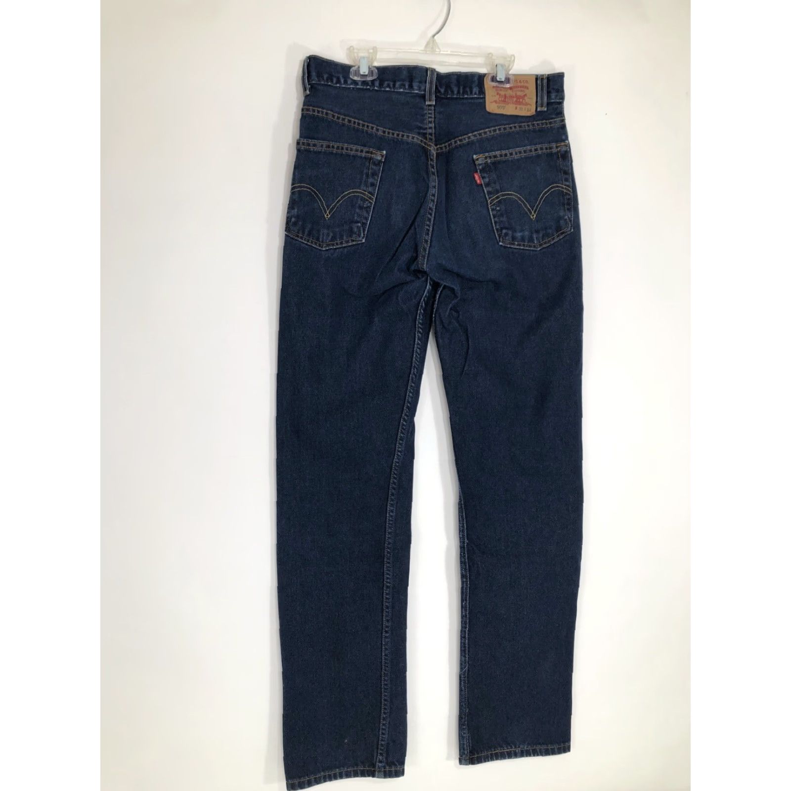 Levi's LEVI'S 505 / RELAXED FIT Jeans - Levi's 505 Men's 31x34 Denim Blue, Size 31, Regular, Inseam 34, Jeans, Blue, Denim, 505, Relaxed, Men Size US 31 - 4 Thumbnail