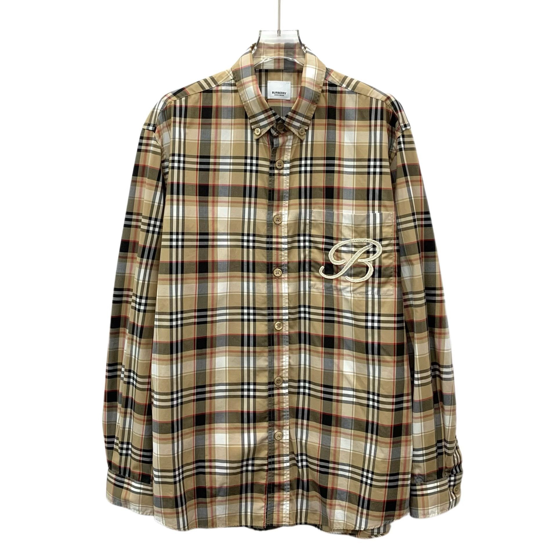 Burberry Burberry Classic Check Long Sleeve Shirt Size L Size US L / EU 52-54 / 3 - 1 Thumbnail