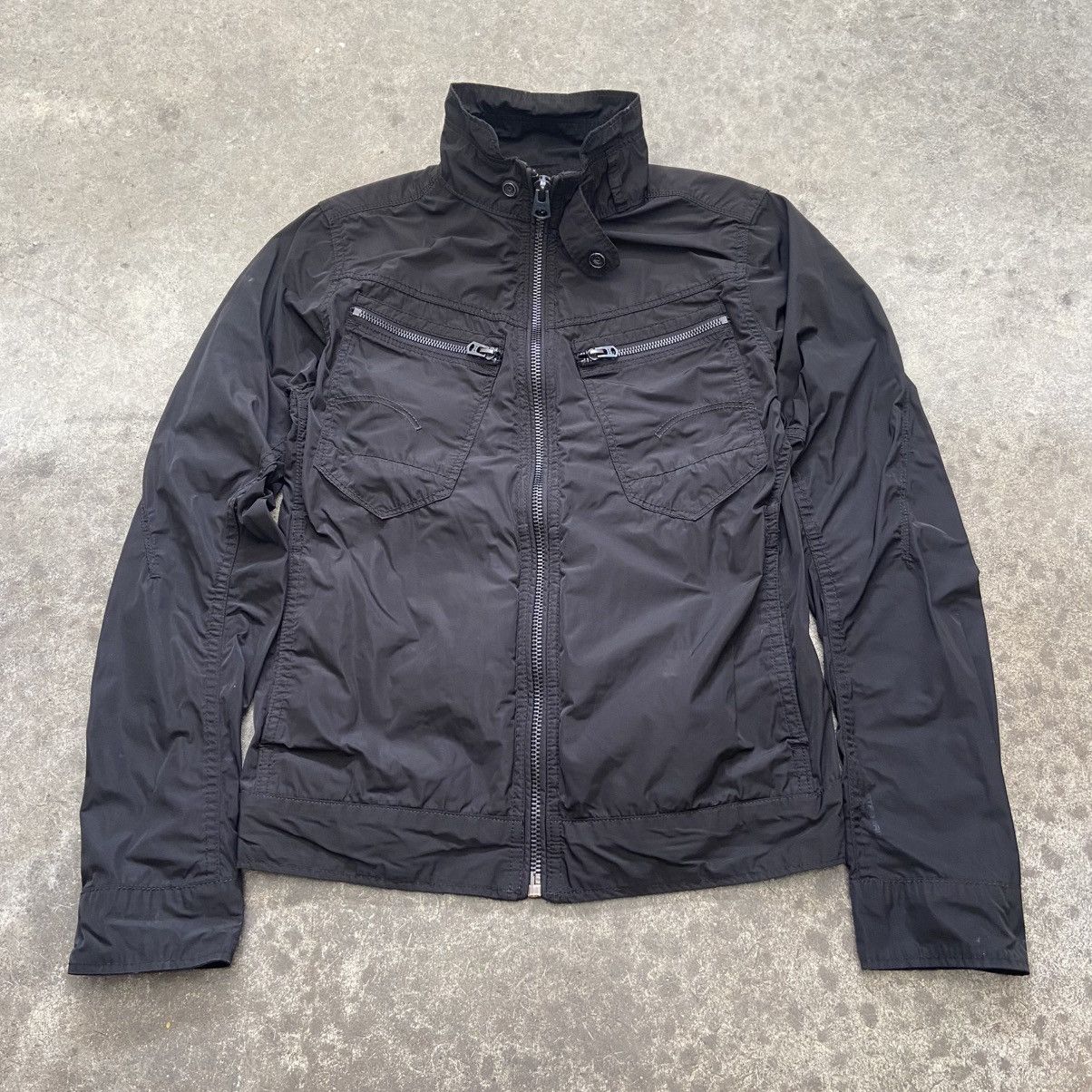 G-Star Y2K G-Star Raw Arc Zip 3d Slim Jacket Size US XXS / EU 40 - 1 Thumbnail