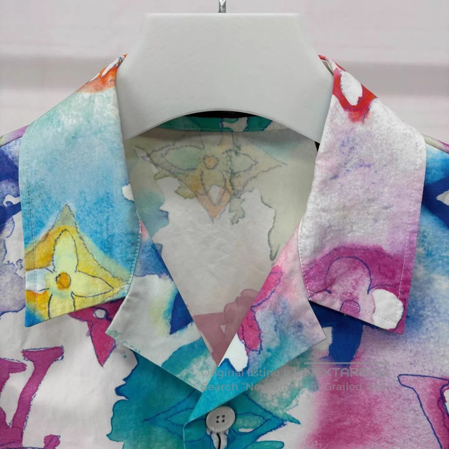 Louis Vuitton Multi Color Printed Short Sleeve Shirt. Size US M / EU 48-50 / 2 - 3 Thumbnail