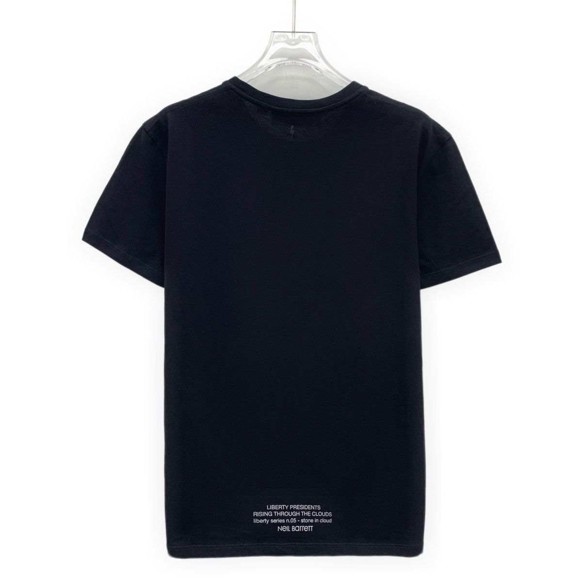 Neil Barrett Neil Barrett Black Statue of Liberty Print T-shirt K26WX Size US S / EU 44-46 / 1 - 2 Thumbnail