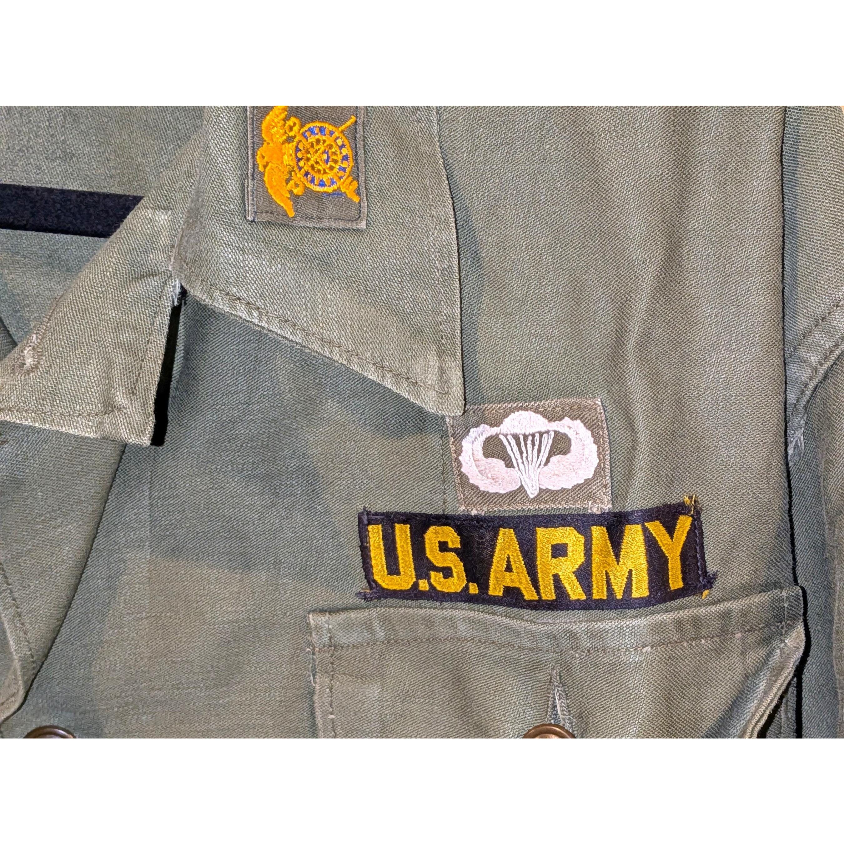 Other Vintage 1970s US Army Jacket Vietnam War Airborne Paratroope Size US M / EU 48-50 / 2 - 7 Thumbnail