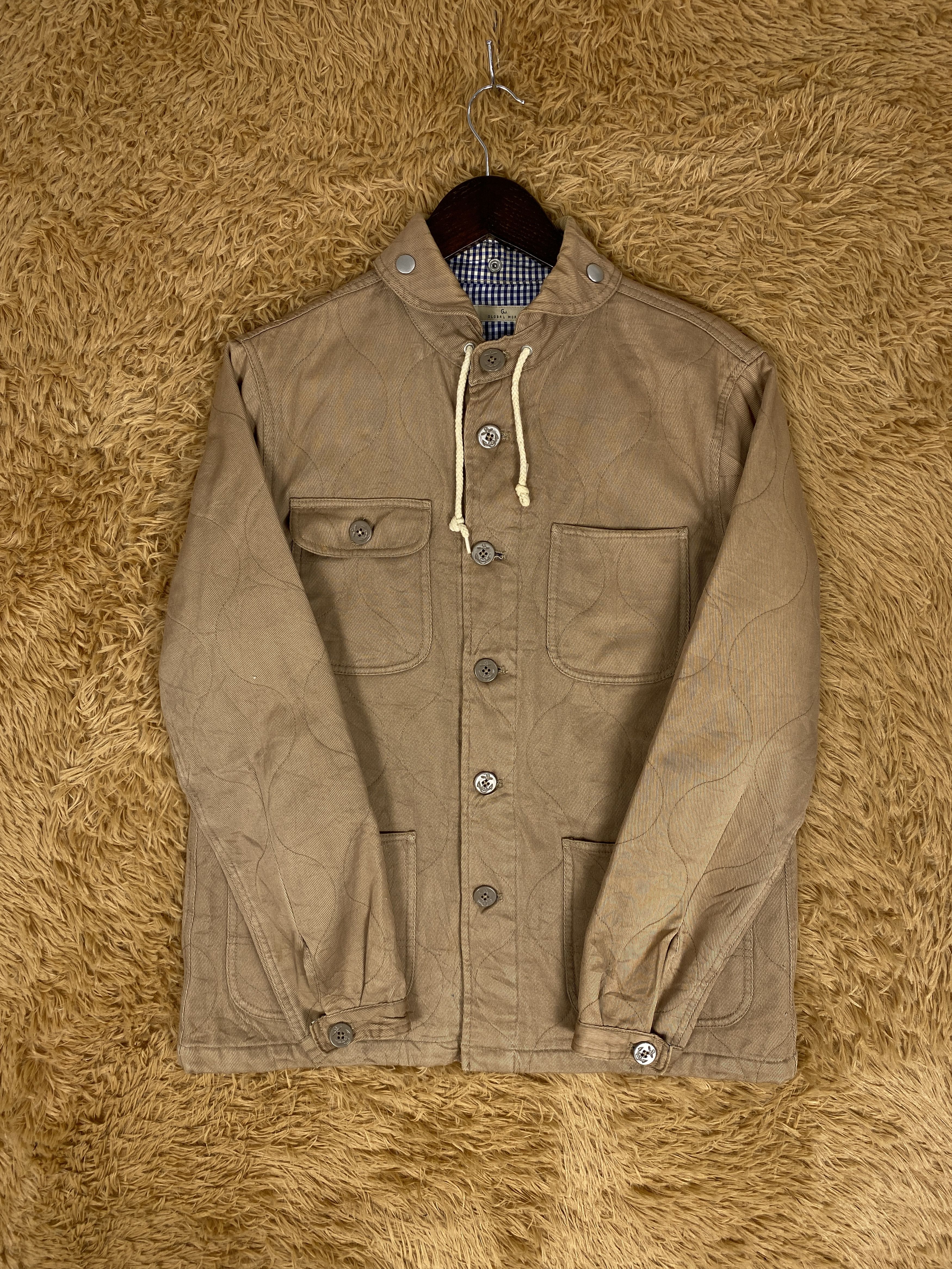 Global Work Vintage Global Work Quilted Flannel Lining Jacket J2282 Size US S / EU 44-46 / 1 - 4 Thumbnail