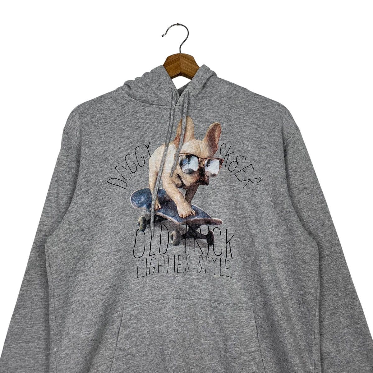 Japanese Brand Doggy Skater Old Trick Pullover Hoodie Size US L / EU 52-54 / 3 - 11 Thumbnail