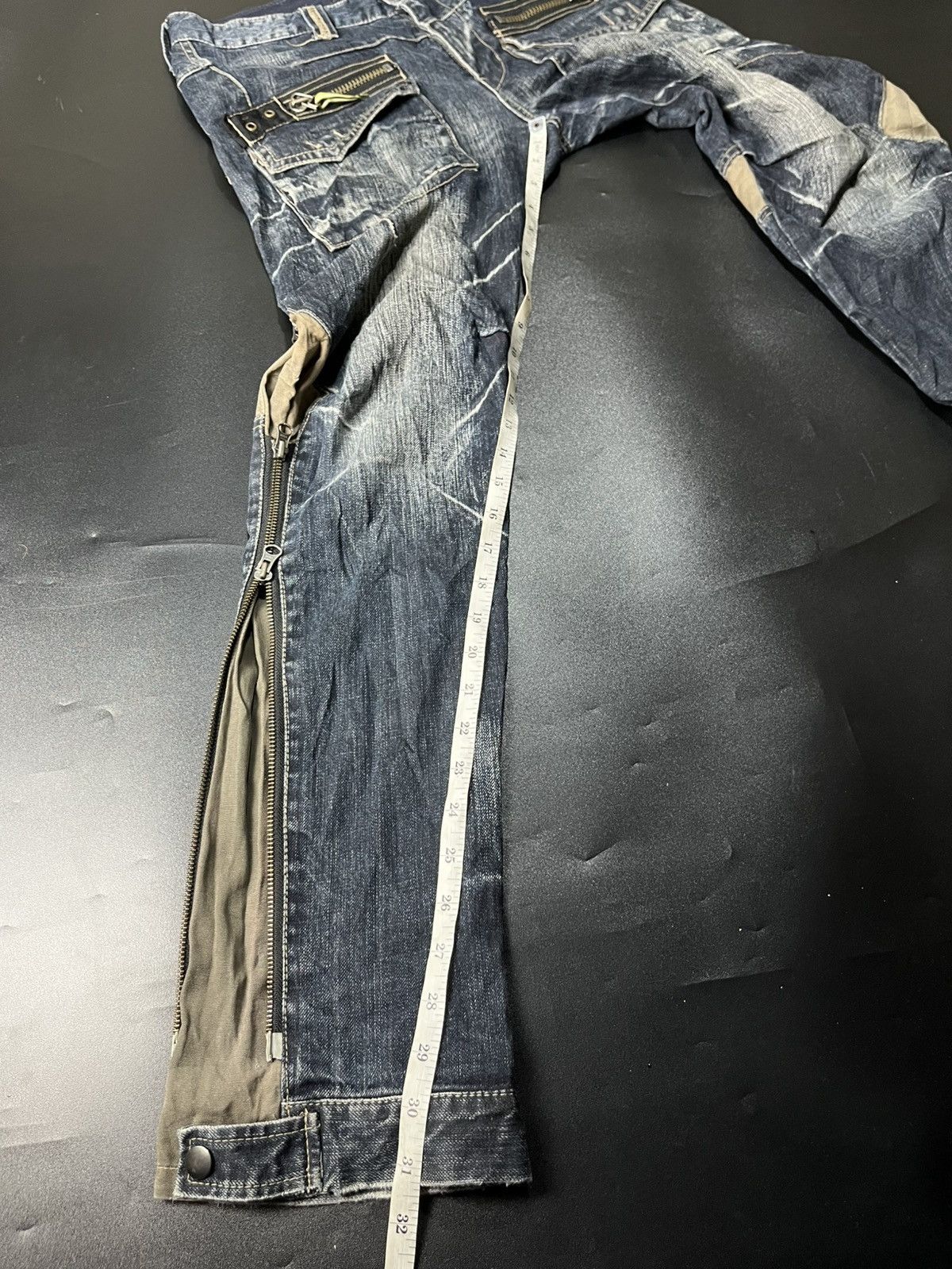 PPFM PPFM MULTIE ZIPPER CRAZY PUNK Size US 30 / EU 46 - 16 Thumbnail