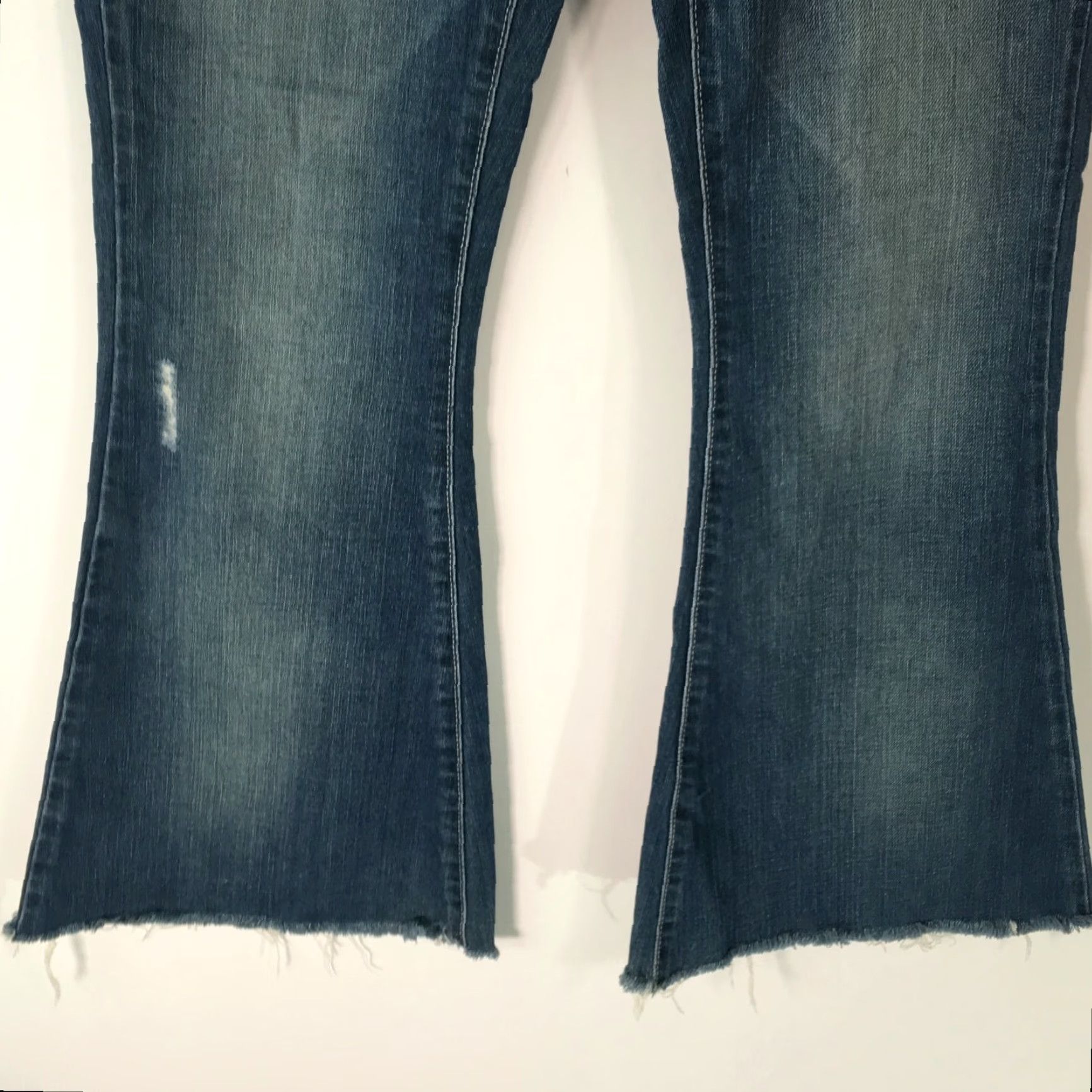 Lucky Brand VINTAGE Lucky Brand Womens Jeans Bootcut Regular Size 30 X30 Dark Blue Cotton Stretch Classic Size 30" / US 8 / IT 44 - 4 Thumbnail
