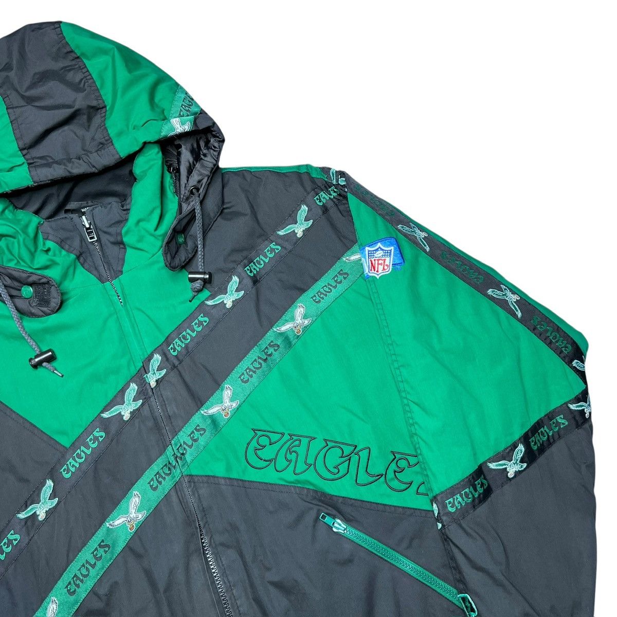 Pro Player Vtg NFL Philadelphia Eagles Pro Player Kelly Green Jacket Size US XXL / EU 58 / 5 - 18 Thumbnail