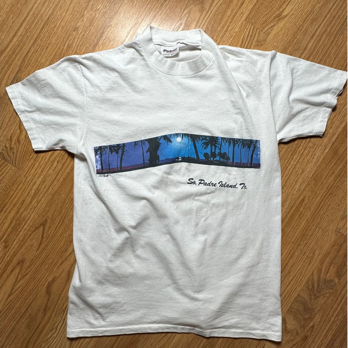Tedman Vintage South Padre Texas Large Single Stitch T-shirt Size US L / EU 52-54 / 3 - 1 Thumbnail