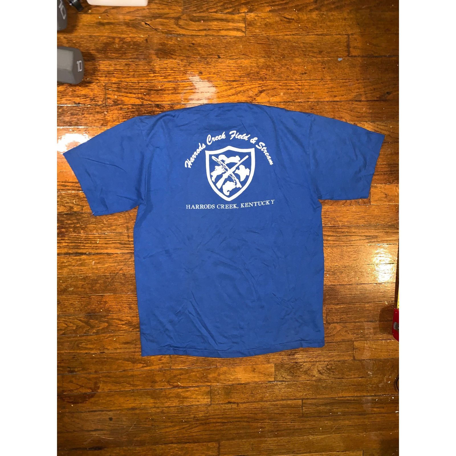 Other × Vintage Vintage 1984 Catfish Derby T Shirt XL Blue Single Stitch USA Size US L / EU 52-54 / 3 - 2 Thumbnail