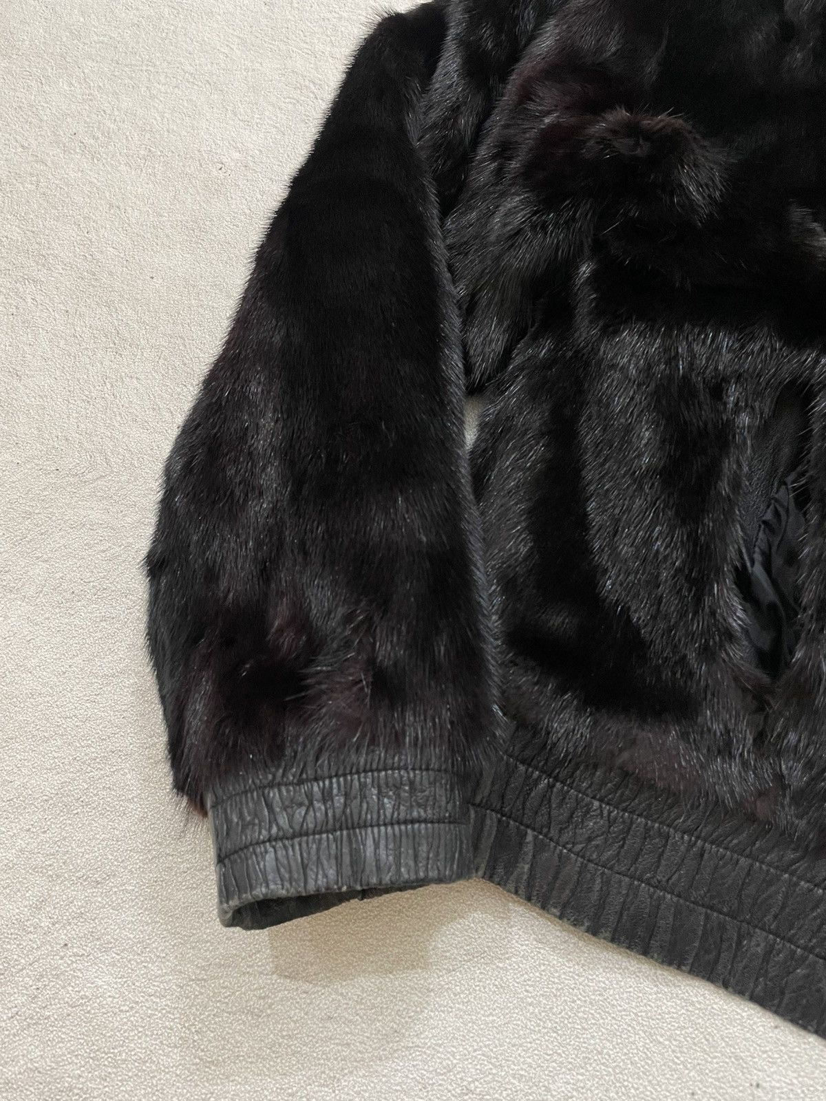 14th Addiction 2000s Black Leather Jacket Fur Vkei If6was9 LGB Heavy Winter Size US L / EU 52-54 / 3 - 10 Thumbnail