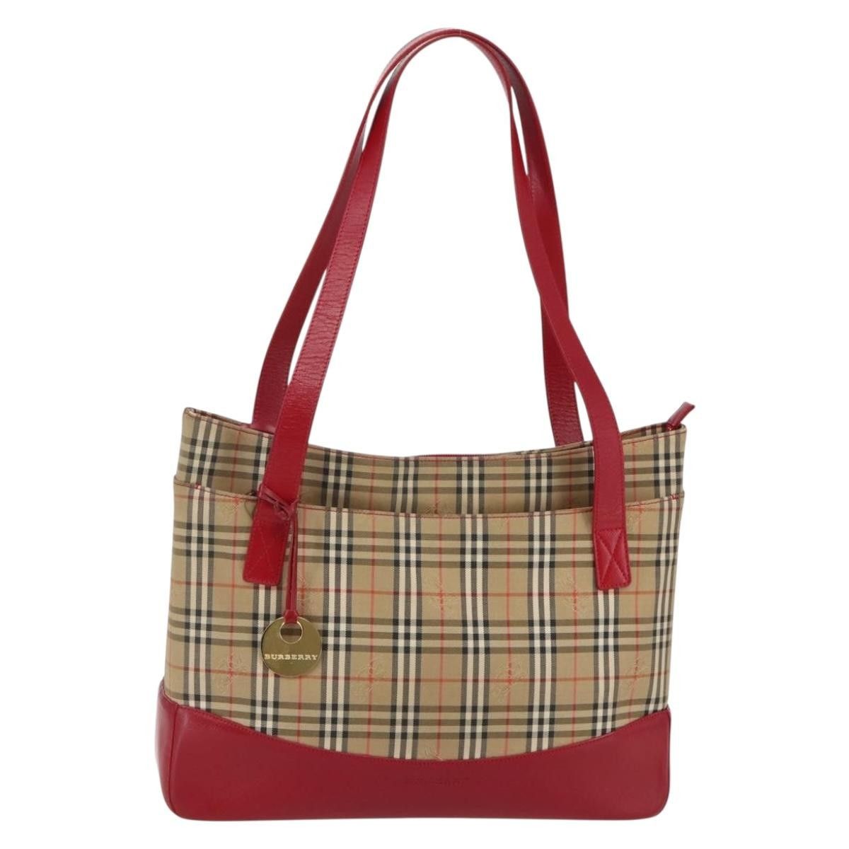 Burberry Burberry Nova Check Tote canvas check pattern Size ONE SIZE - 1 Thumbnail