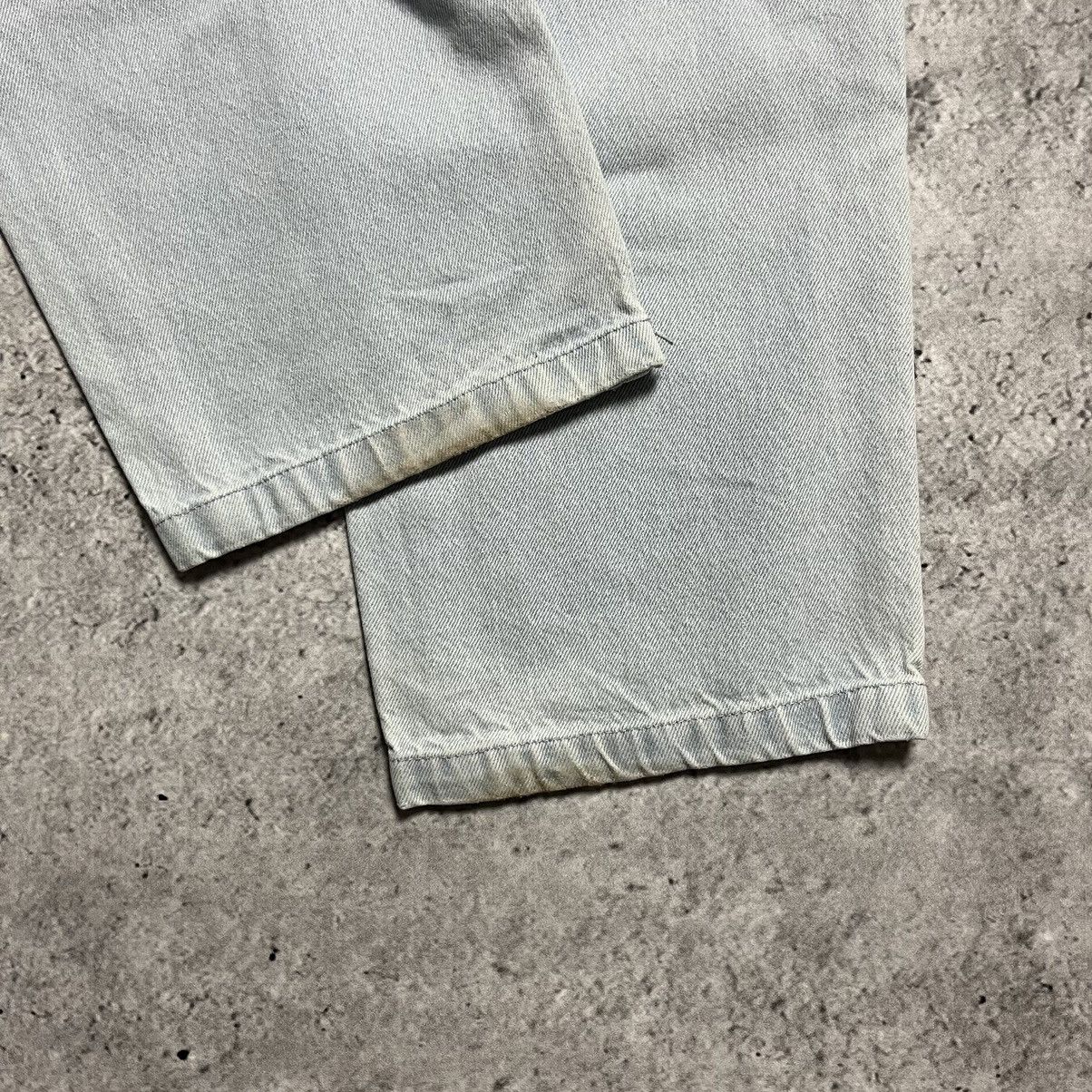 Karl Kani × Vintage Karl Kani carpenter jeans pants L babyblue skate baggy 00s Size US 34 / EU 50 - 6 Thumbnail