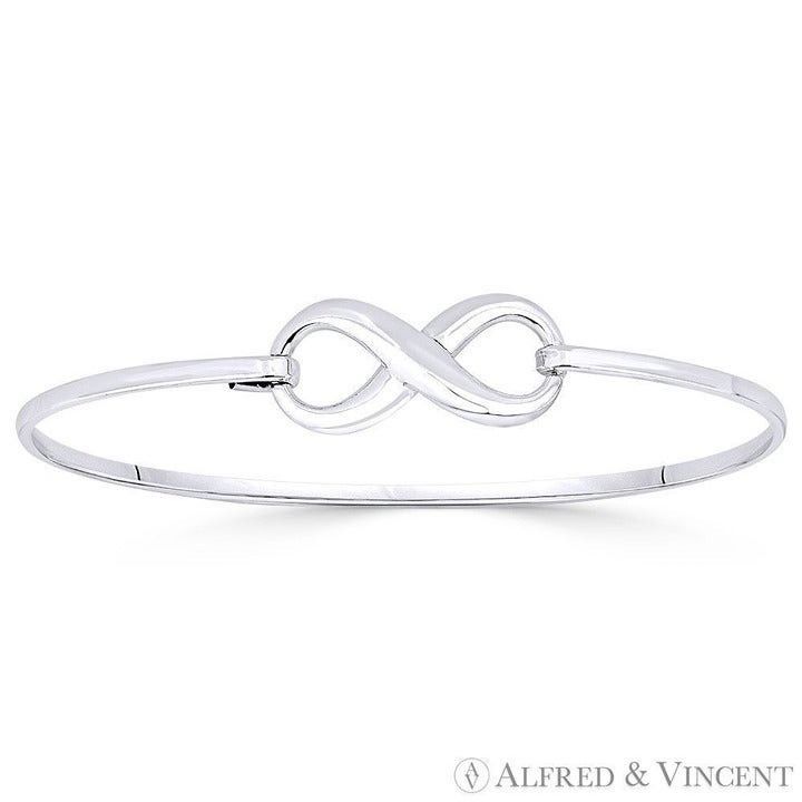 Other Infinity Symbol Charm Bracelet in .925 Sterling Silver Size ONE SIZE - 1 Preview