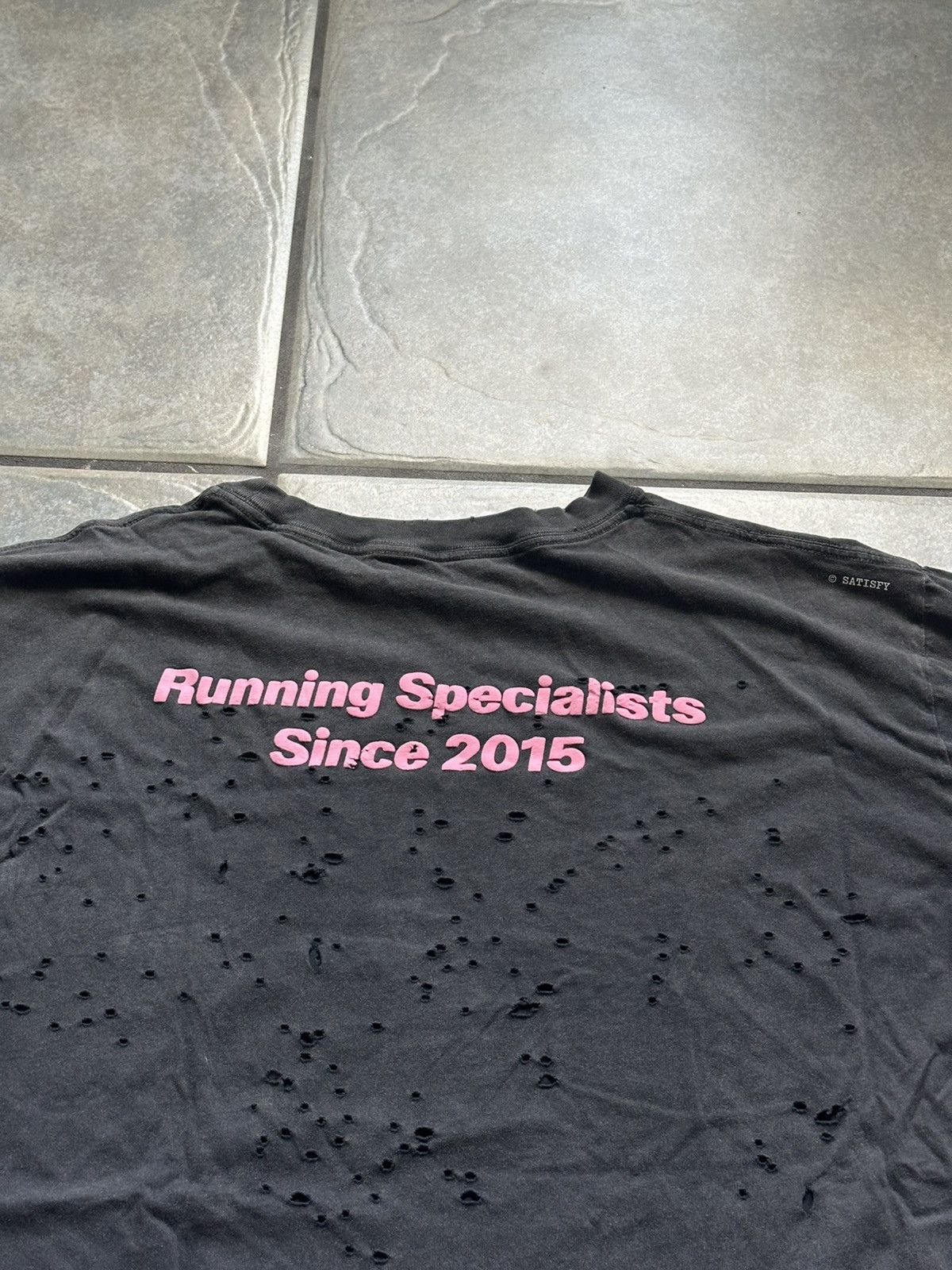 Satisfy Satisfy Running Mothtech t-shirt aged black Size US XL / EU 56 / 4 - 3 Thumbnail