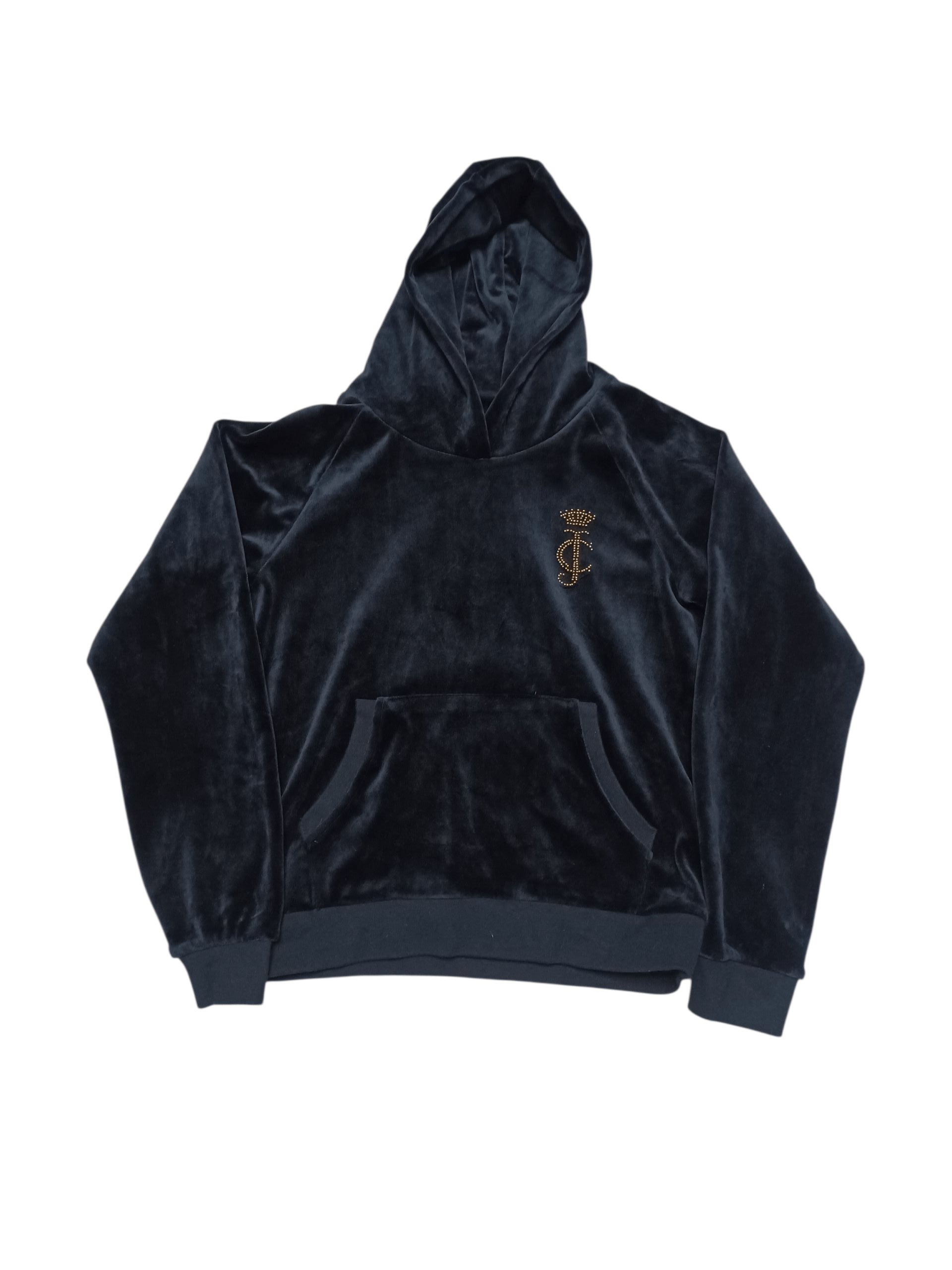 Juicy Couture JUICY COUTURE BIGLOGO FIRE VELOUR HOODIE LADY`S Size S / US 4 / IT 40 - 2 Thumbnail
