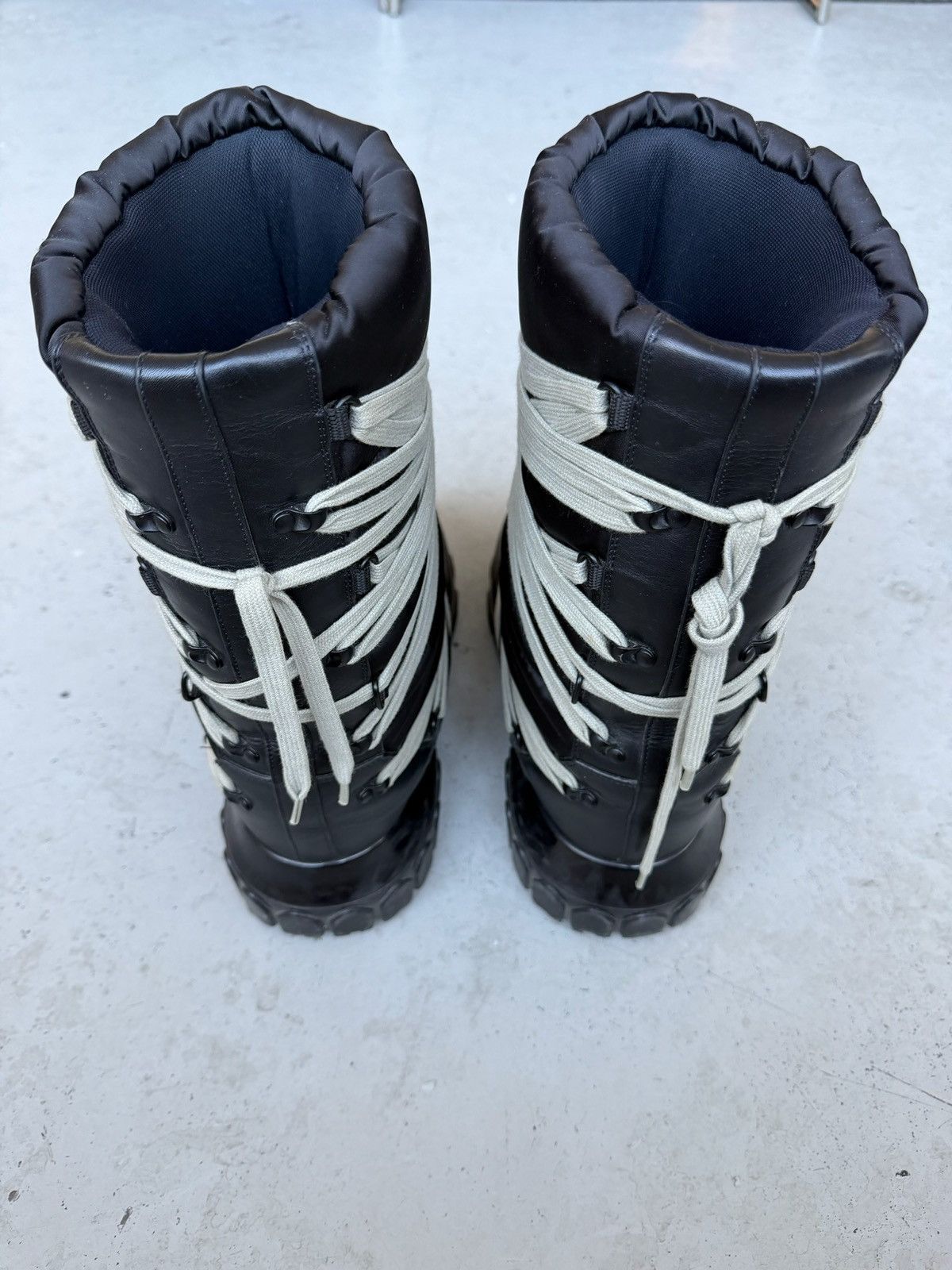 Rick Owens Rick Owens Megalace Lunar Boots Size US 7 / EU 40 - 4 Thumbnail