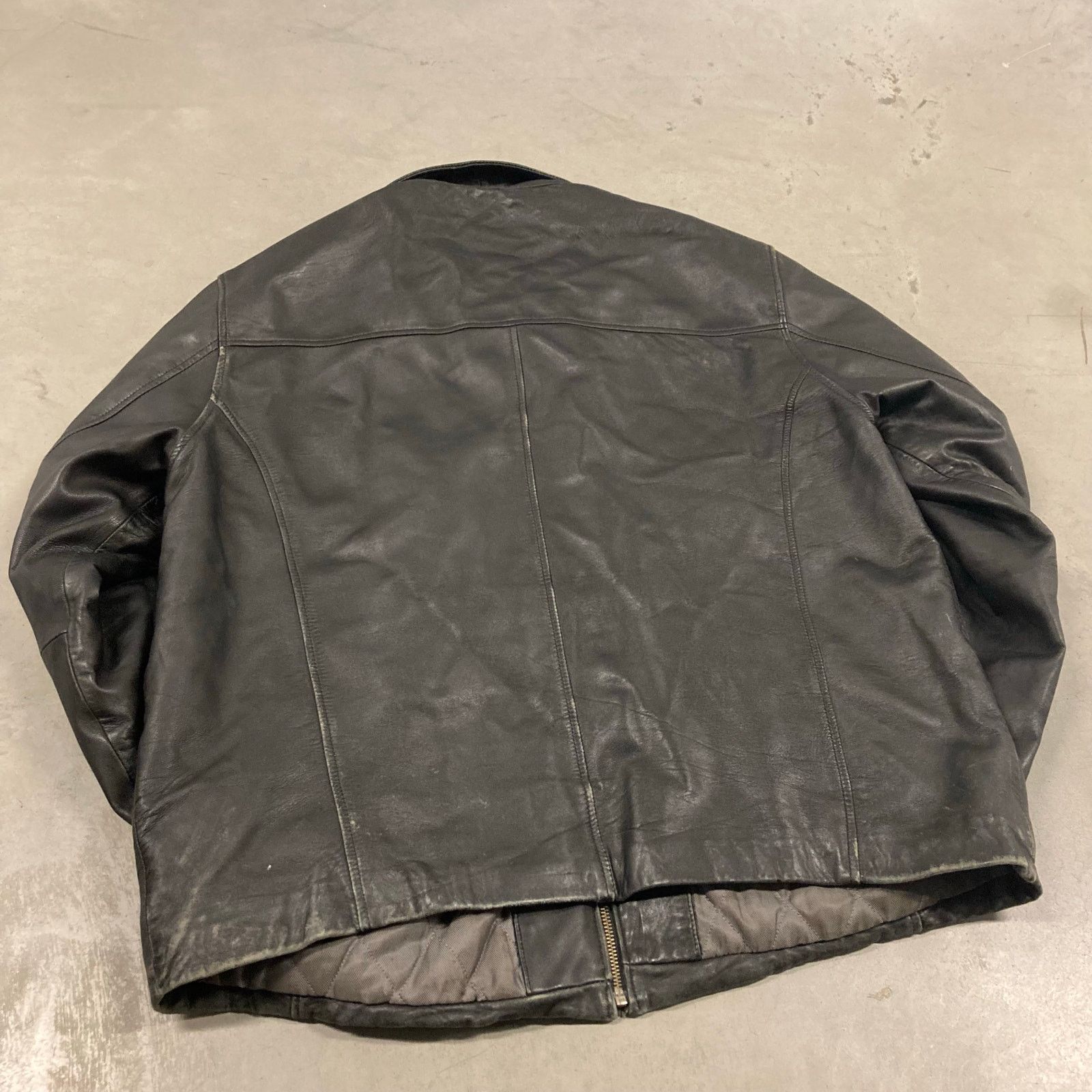 Vintage Vintage George leather jacket Size US L / EU 52-54 / 3 - 2 Thumbnail