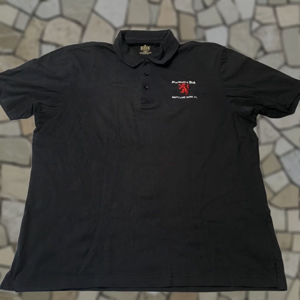 Vintage Nike Polo Mens XL Black Golf Shirt Polo Shirt Embroidered Logo Roye Rohde Classic 90s Theme Golf Mens Size US XL / EU 56 / 4 - 1 Thumbnail