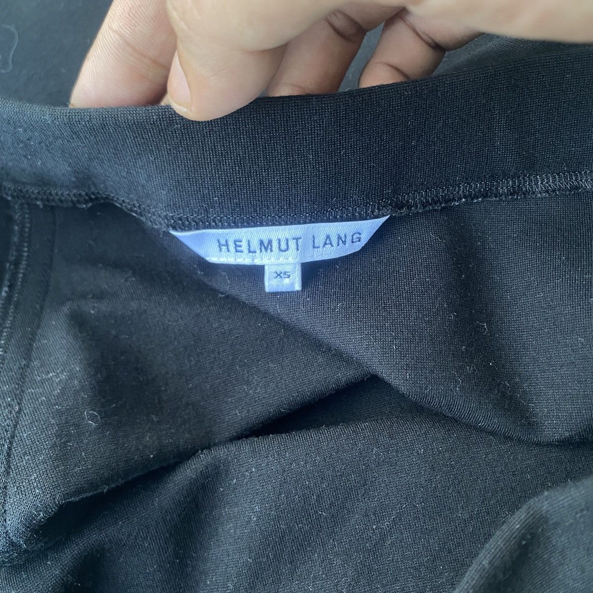 Helmut Lang ‼️LAST DROP‼️Helmut Lang Asymmetrical Bondage Skirt Black Size 32" / US 10 / IT 46 - 14 Thumbnail