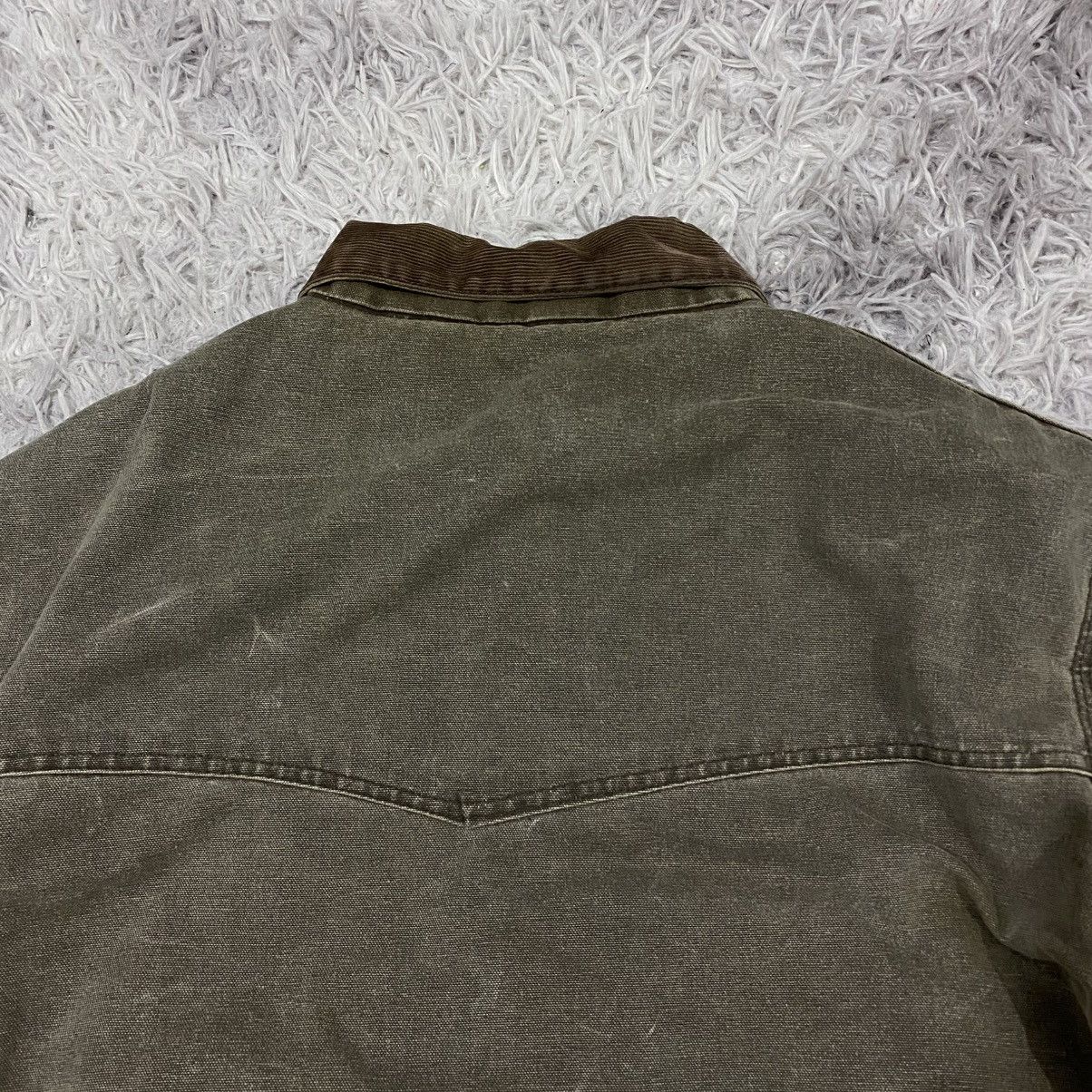 Carhartt Vintage carhartt jacket duck canvas santa fe work zipper Size US L / EU 52-54 / 3 - 3 Thumbnail