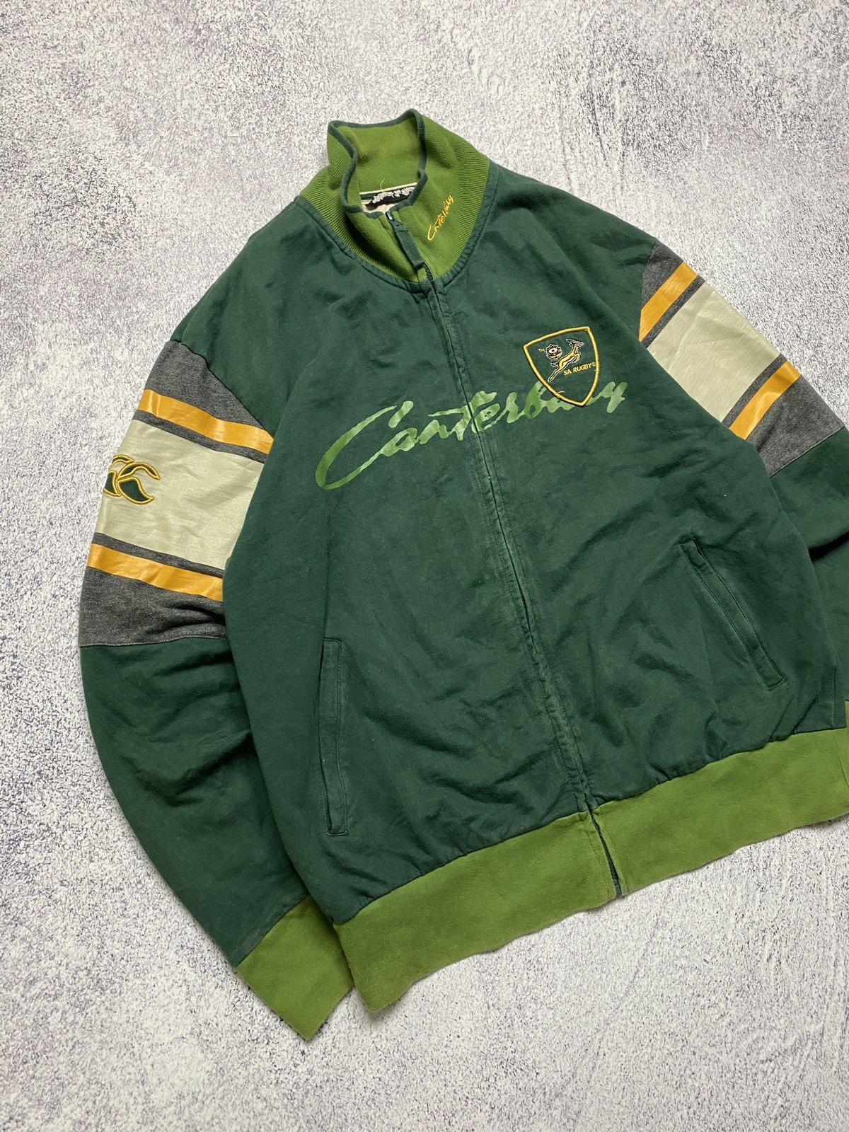 Canterbury of New Zealand Vintage Canterbury Of New Zealand Track Jacket Rugby Size US L / EU 52-54 / 3 - 3 Thumbnail