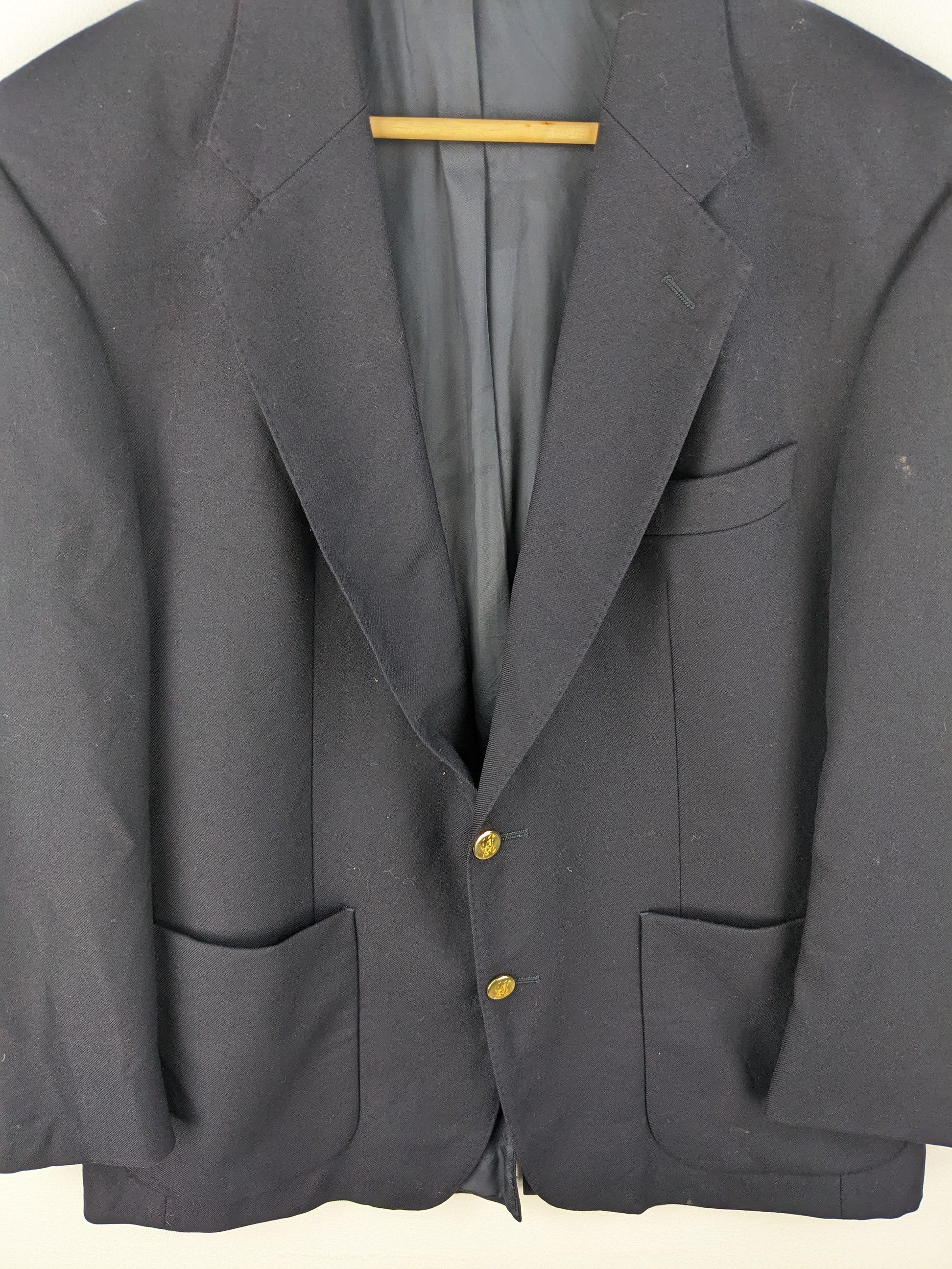Burberry Burberry Wool Blazer Made In England Size 52S - 13 Thumbnail