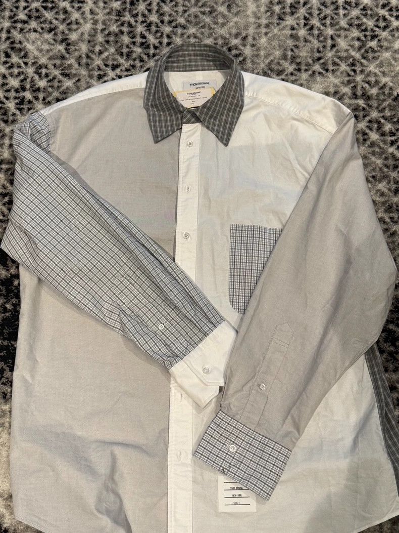 Thom Browne Thom Browne size2 A sharp collar single row button long sle Size US M / EU 48-50 / 2 - 1 Thumbnail
