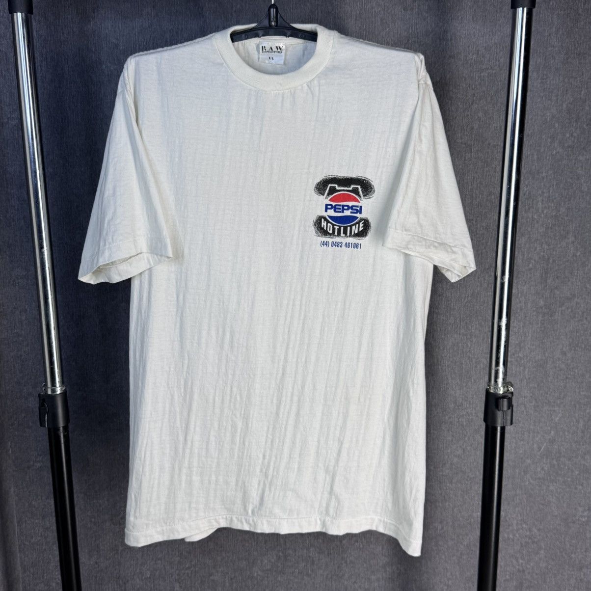Mtv Vintage Dial MTV Pepsi T-shirt rare graphic single stitch Size US XL / EU 56 / 4 - 3 Thumbnail
